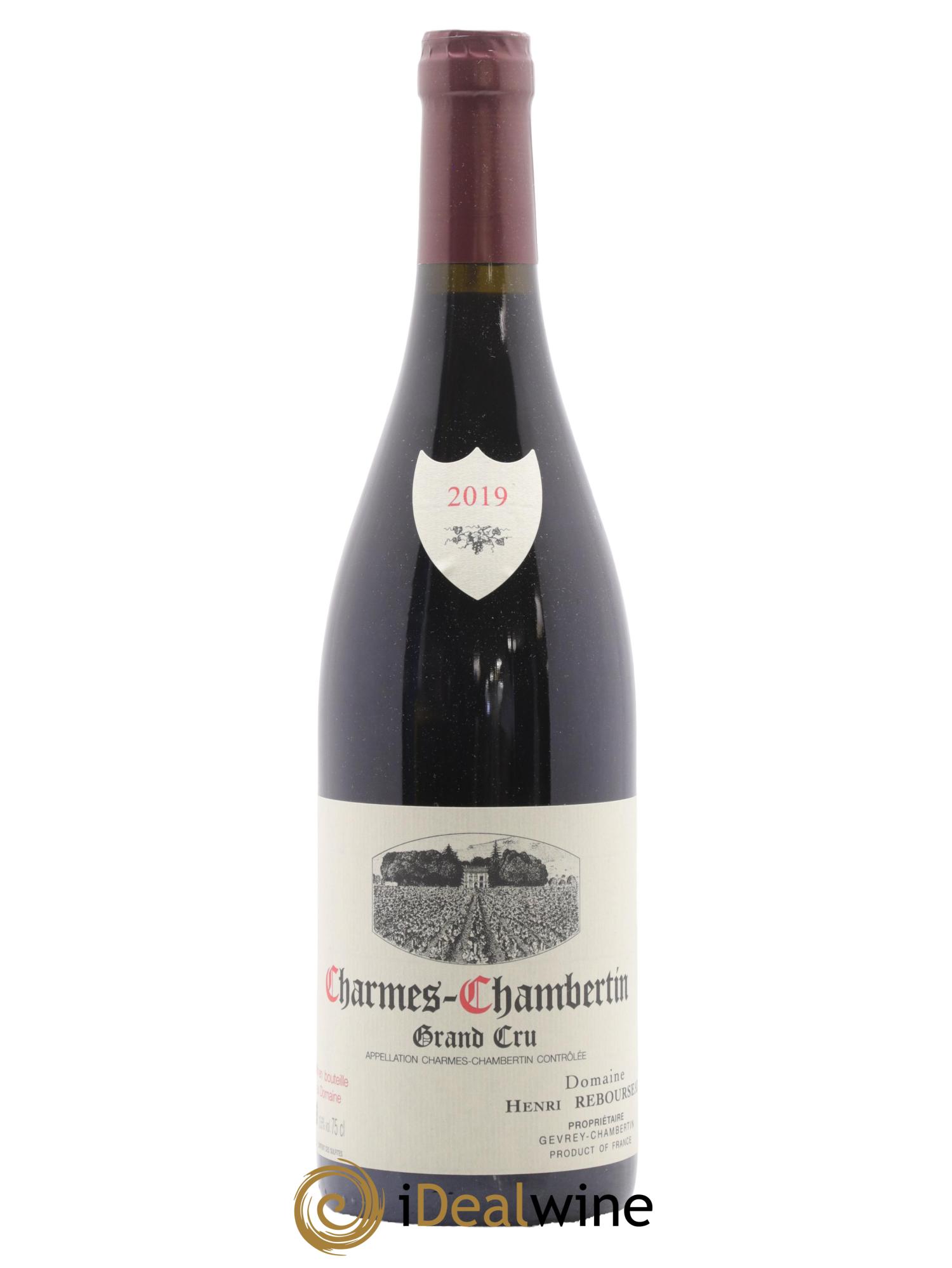 Charmes-Chambertin Grand Cru Henri Rebourseau 2019 - Lot de 1 bouteille - 0