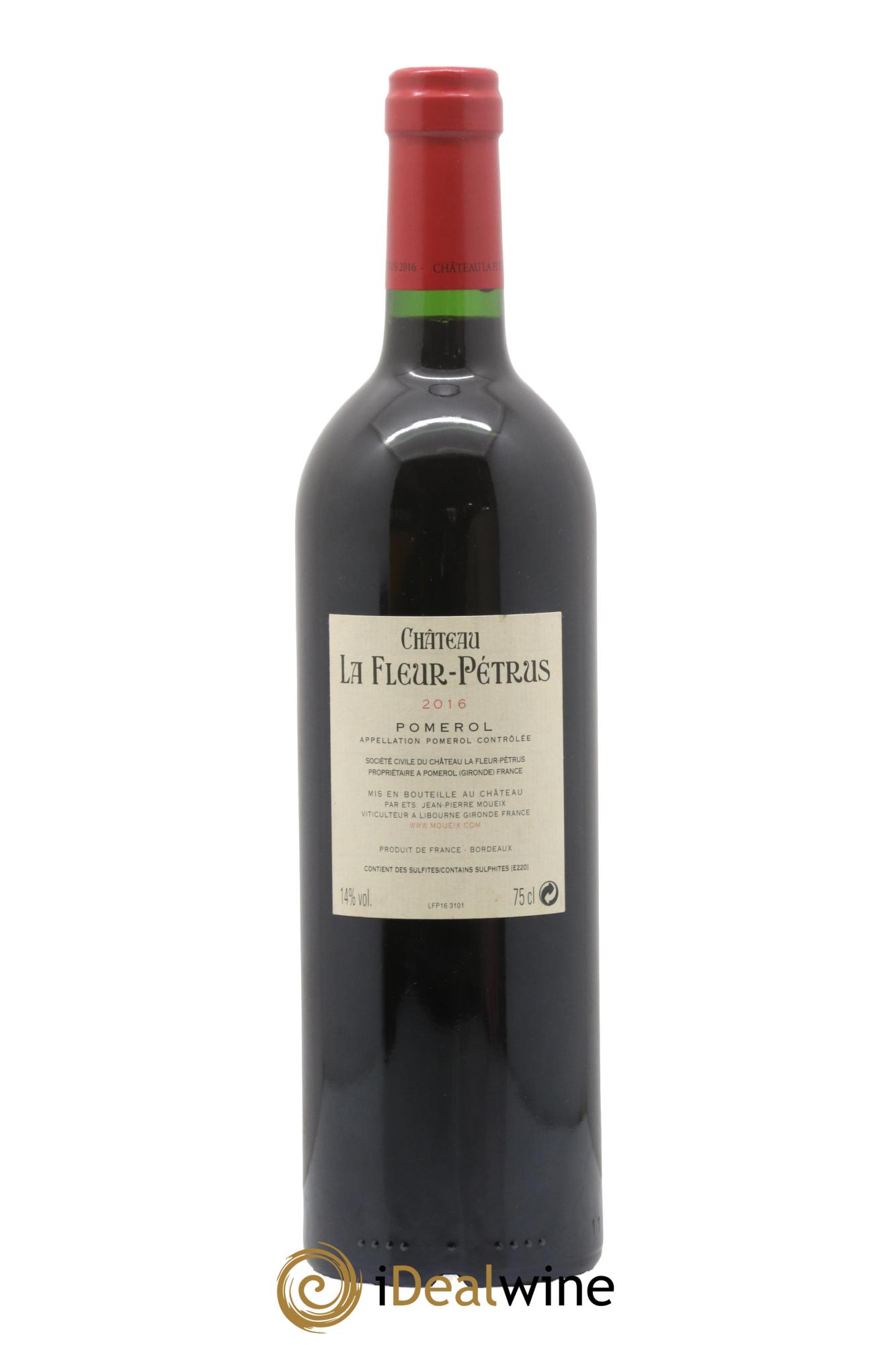 Château la Fleur Petrus 2016 - Lot de 1 bouteille - 1