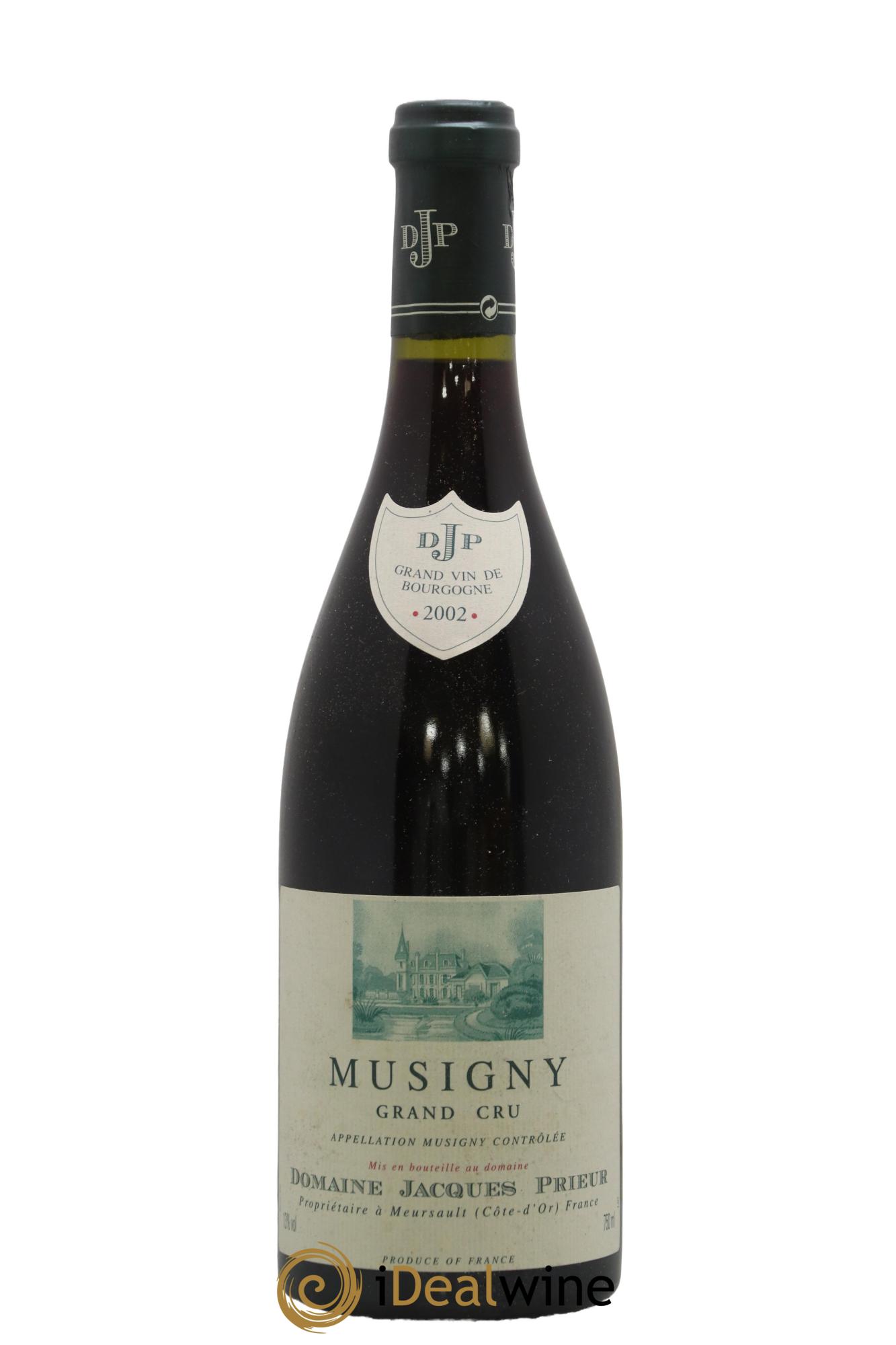 Musigny Grand Cru Jacques Prieur (Domaine) 2002 - Lot de 1 bouteille - 0