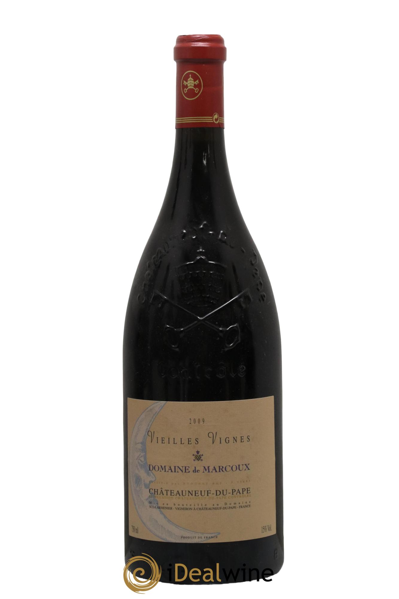 Châteauneuf-du-Pape Vieilles Vignes Marcoux (Domaine de)  2009 - Lot de 1 magnum - 0