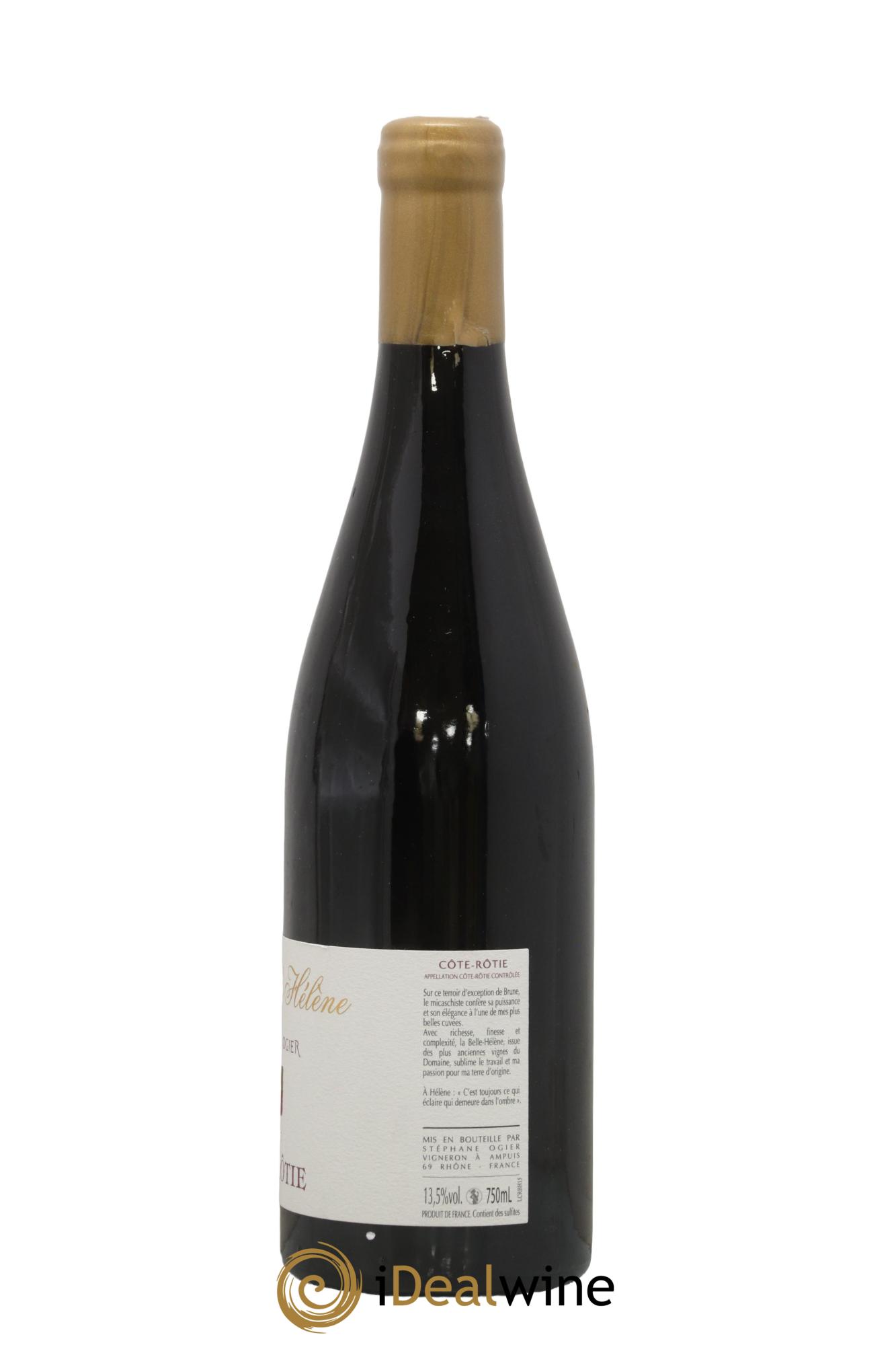 Côte-Rôtie La Belle Hélène Stéphane Ogier 2015 - Lot of 1 bottle - 1