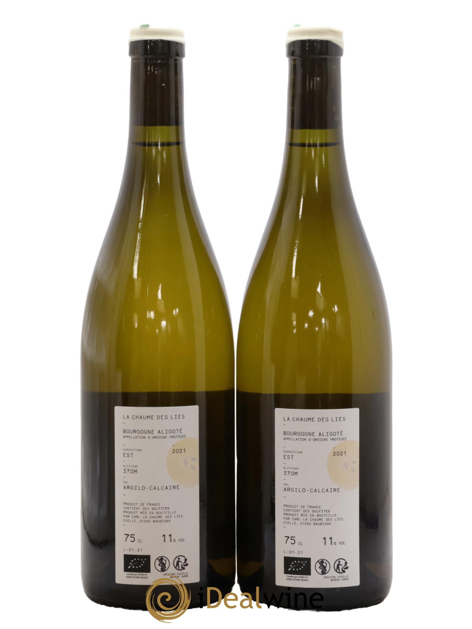 Bourgogne Aligoté La Chaume Des Lies 2021 - Lot de 2 bouteilles - 1