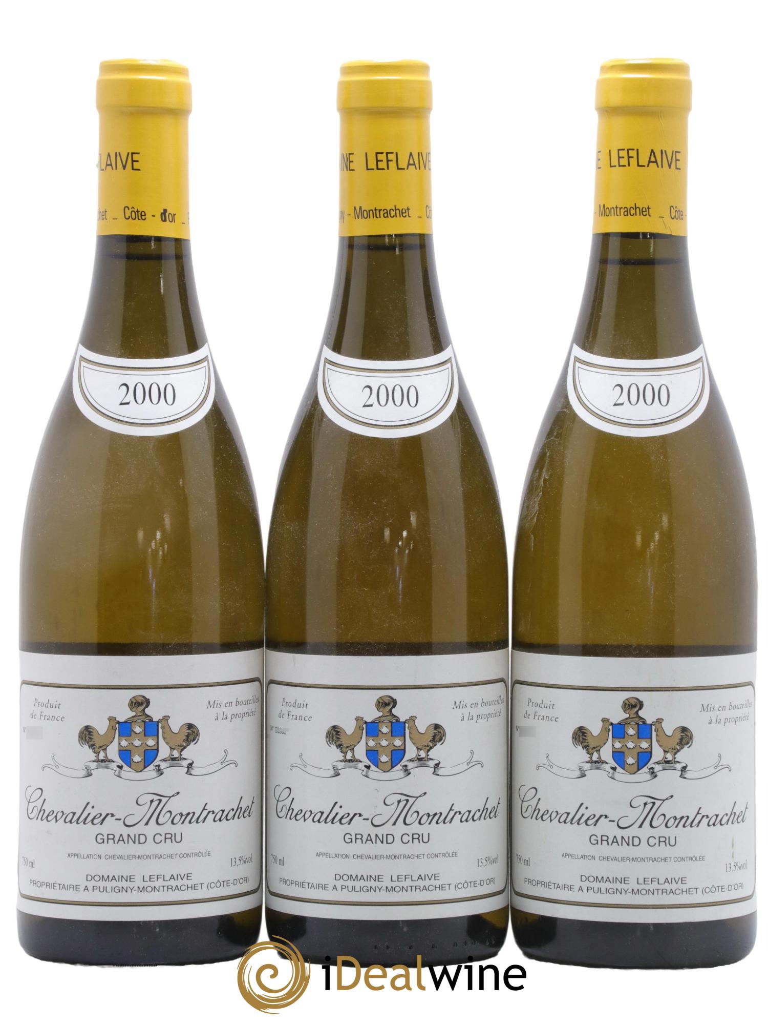 Chevalier-Montrachet Grand Cru Leflaive (Domaine) 2000 - Lotto di 3 bottiglie - 0