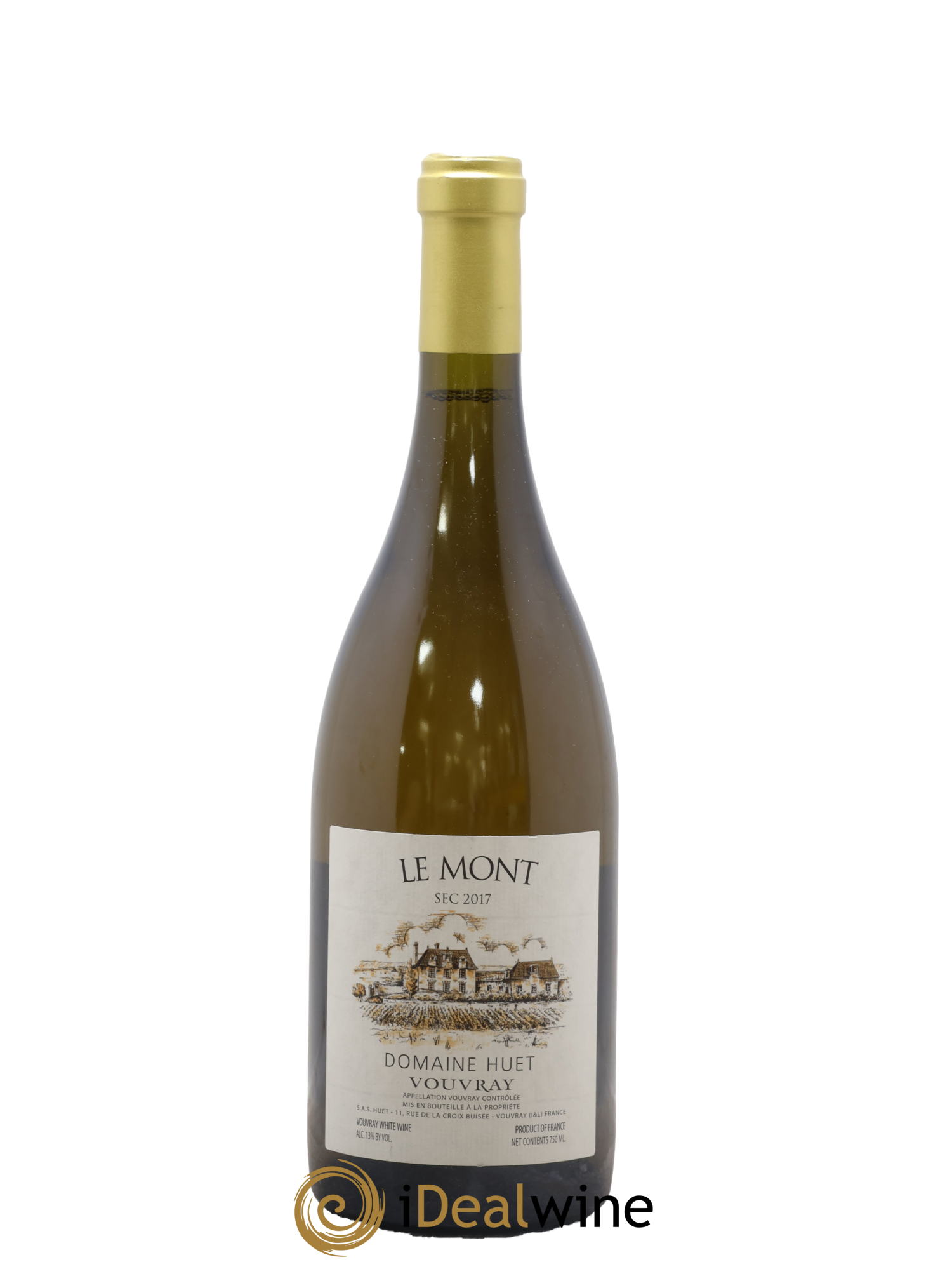 Vouvray Le Mont Sec Domaine Huet 2017 - Lot de 1 bouteille - 0