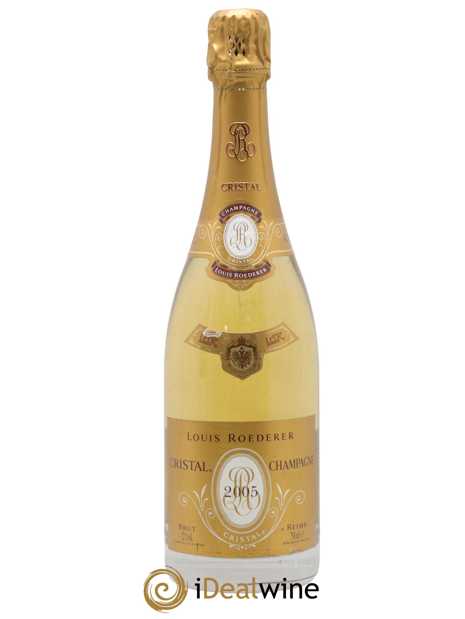 Cristal Louis Roederer 2005 - Lot de 1 bouteille - 0