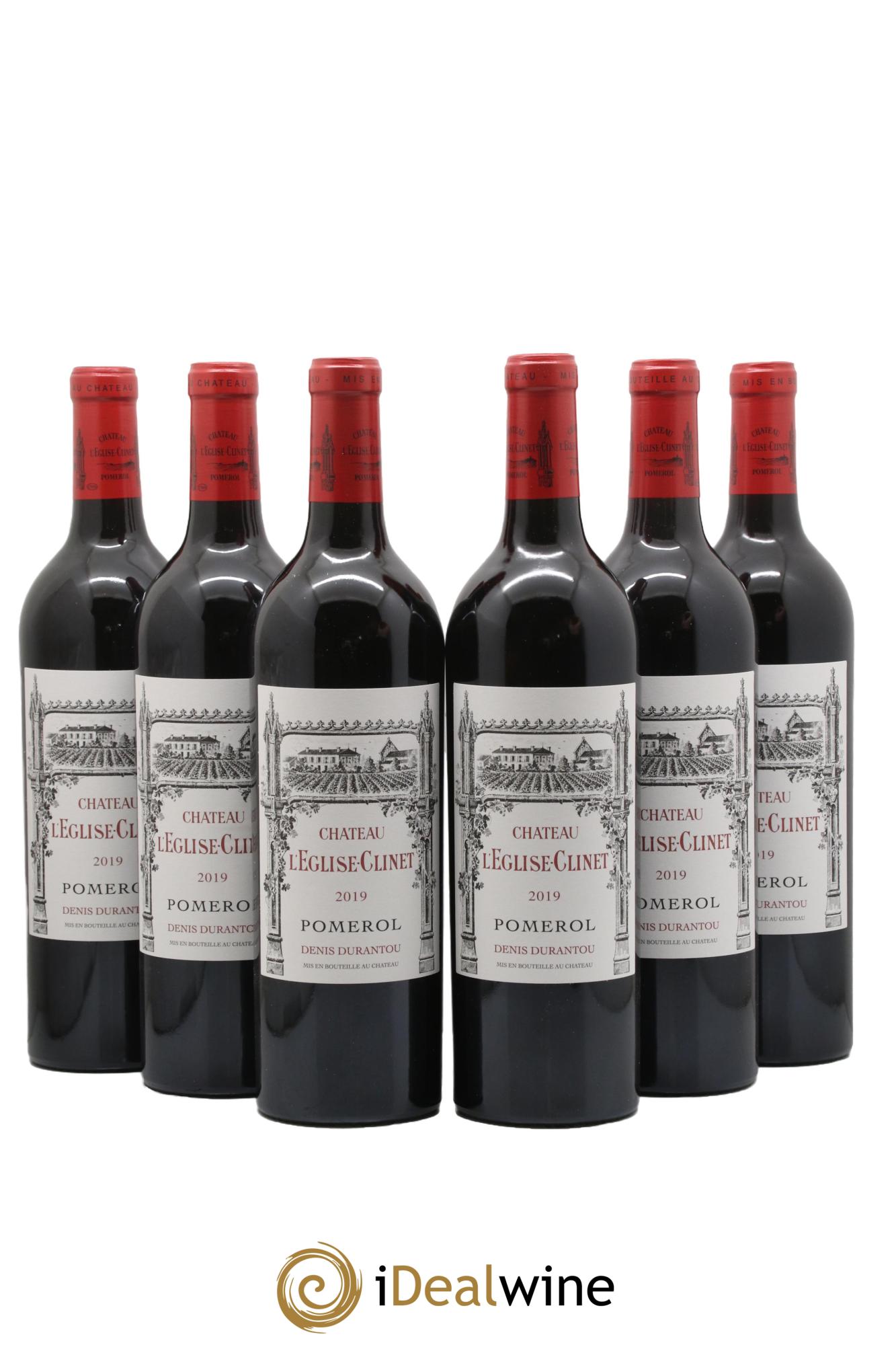 Château l' Église Clinet 2019 - Lot of 6 bottles - 0