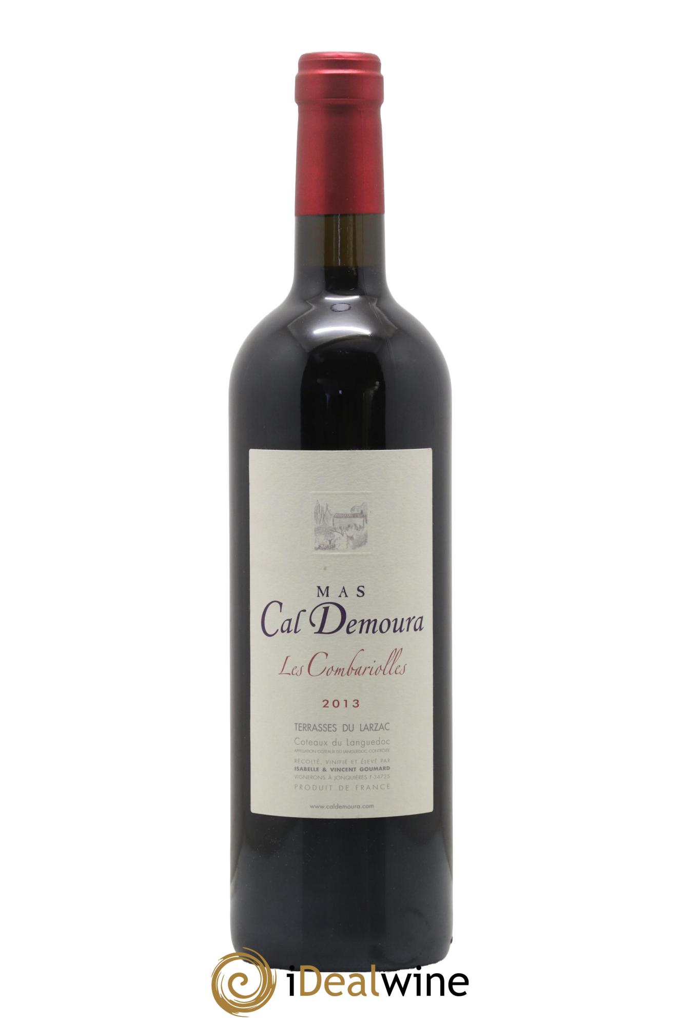 Terrasses du Larzac Les Combariolles Mas Cal Demoura 2013 - Lot de 1 bouteille - 0