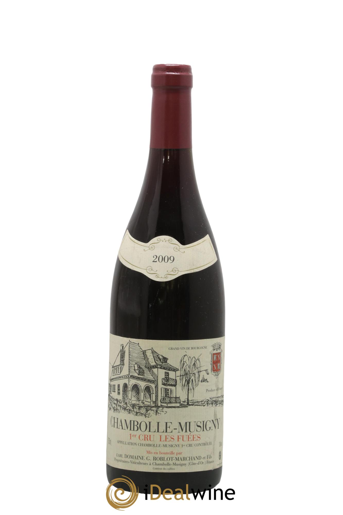 Chambolle-Musigny 1er Cru Les Fuées G.Roblot-Marchand & Fils Les Fuées Roblot Marchand 2009 - Lot of 1 bottle - 0