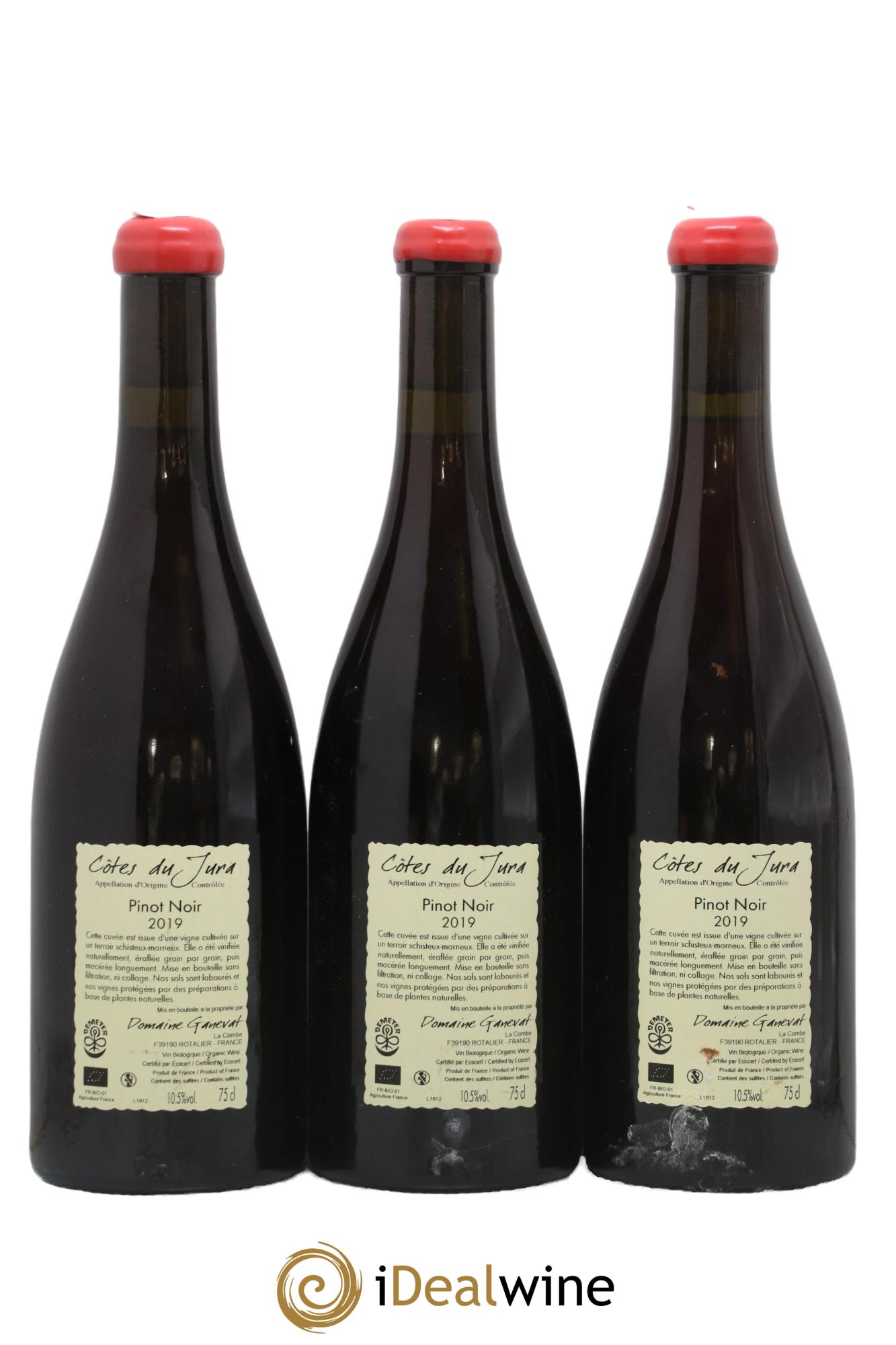 Côtes du Jura Julien En Billat Jean-François Ganevat (Domaine) 2019 - Lot de 3 bouteilles - 1