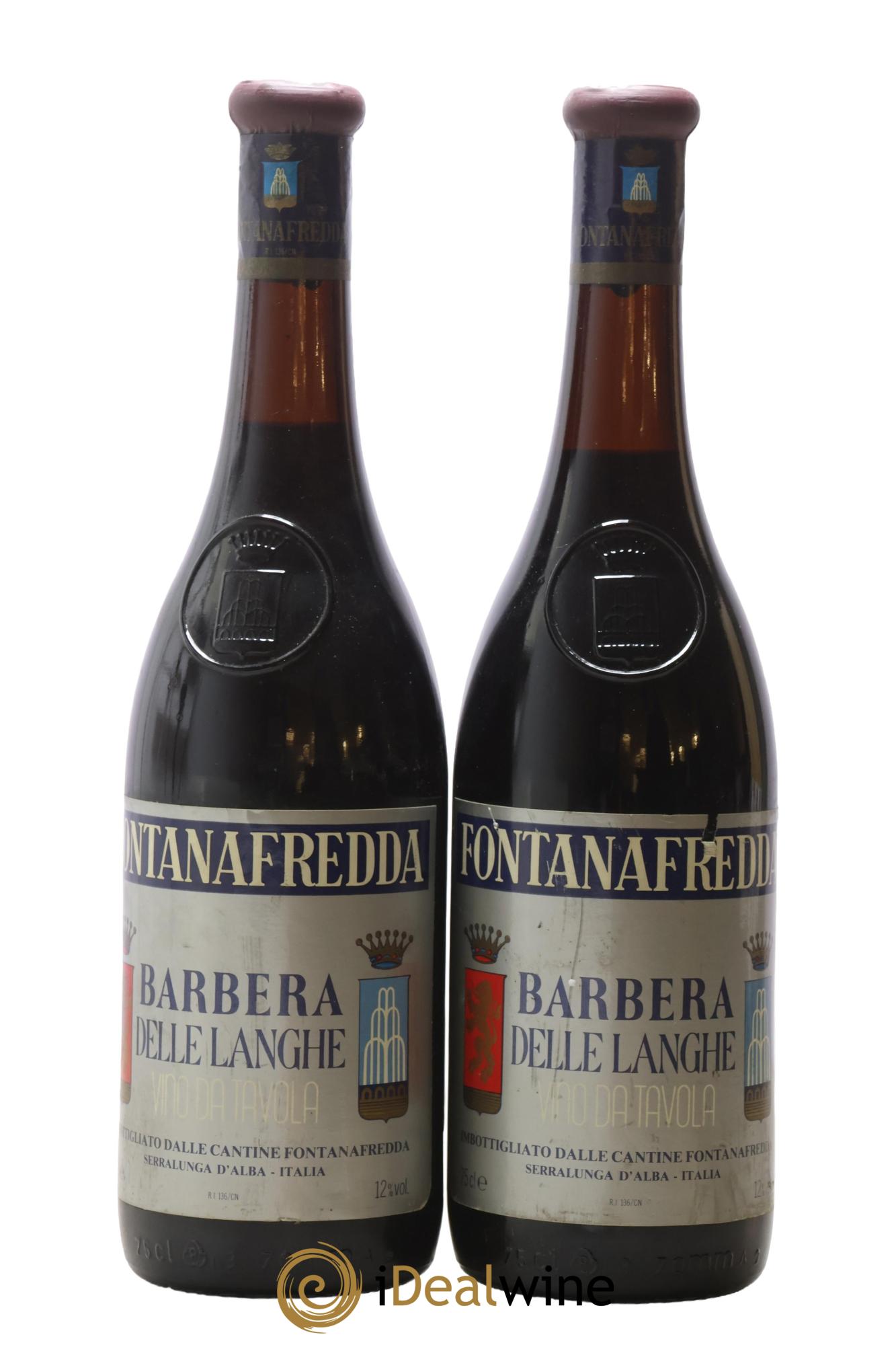 Piémont Delle Langhe Fontanafredda - Lot of 2 bottles - 0