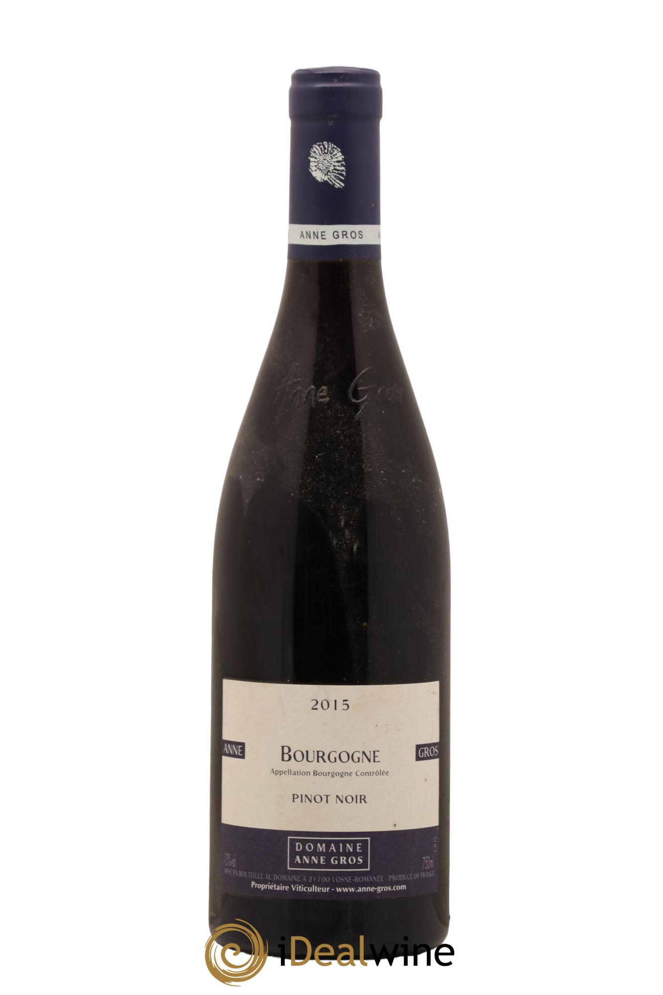 Bourgogne Pinot Noir Anne Gros 2015 - Lot de 1 bouteille - 0