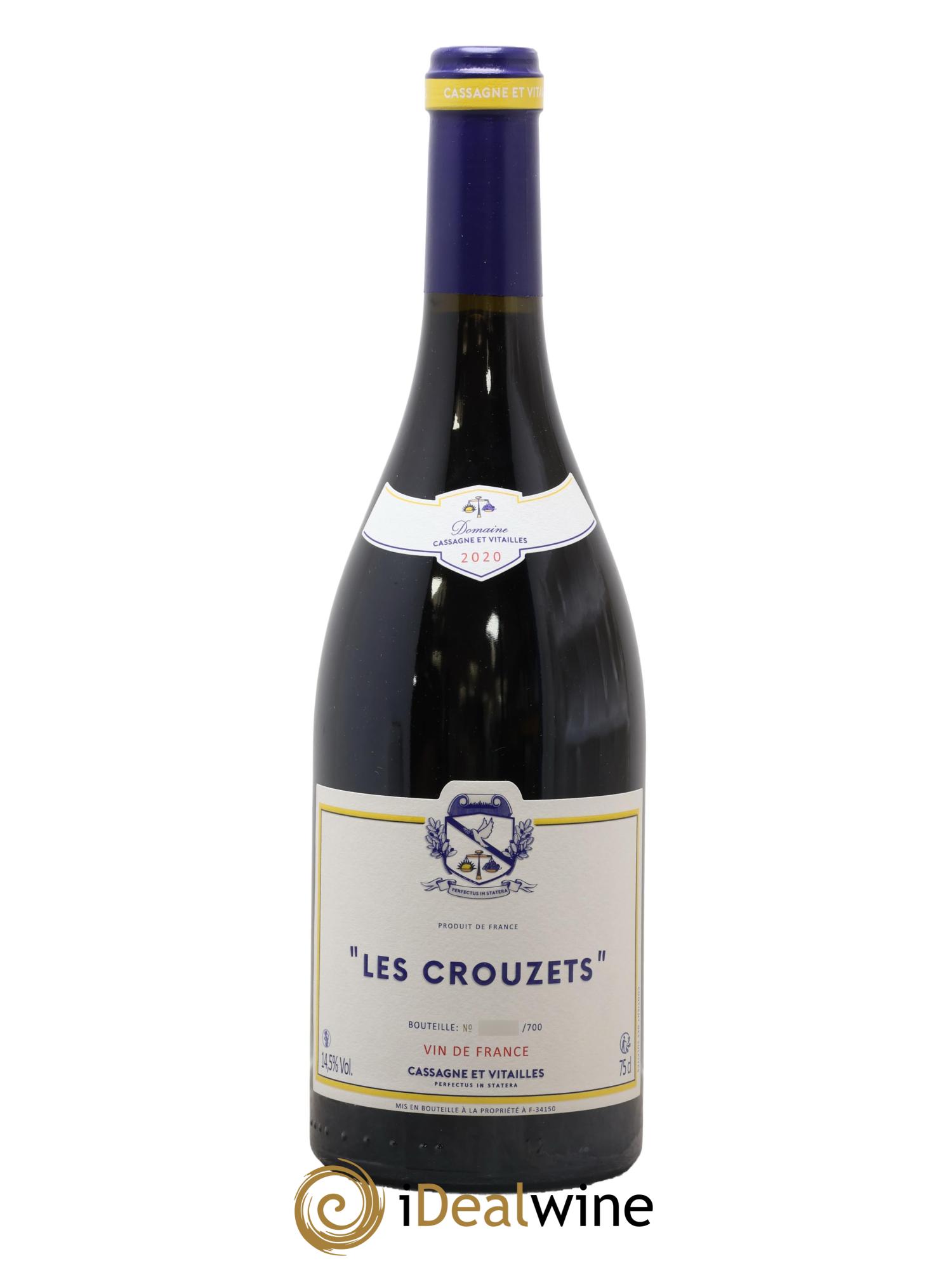 Vin de France Les Crouzets Cassagne & Vitailles 2020 - Lotto di 1 bottiglia - 0