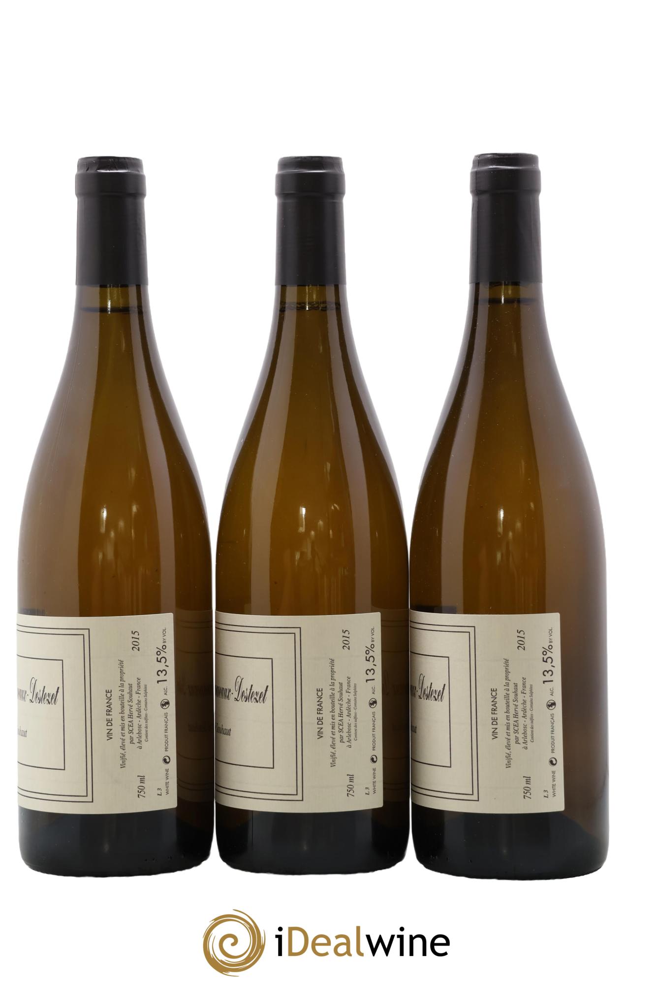 Vin de France Hervé Souhaut - Domaine Romaneaux-Destezet 2015 - Lot de 3 bouteilles - 1