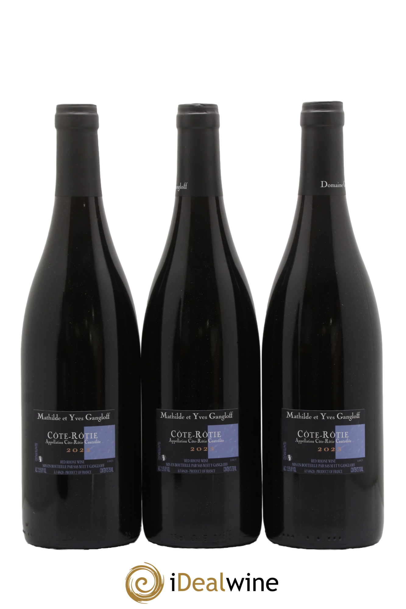 Côte-Rôtie La Barbarine Gangloff (Domaine) 2023 - Lot de 3 bouteilles - 1