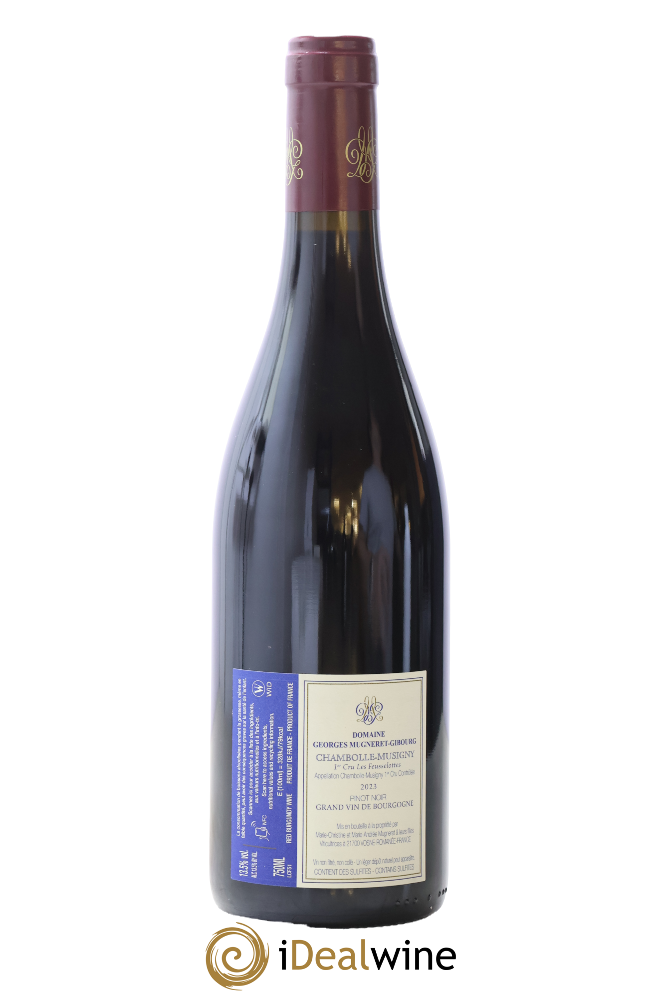 Chambolle-Musigny 1er Cru Les Feusselottes Mugneret-Gibourg (Domaine) 2023 - Lot of 1 bottle - 1