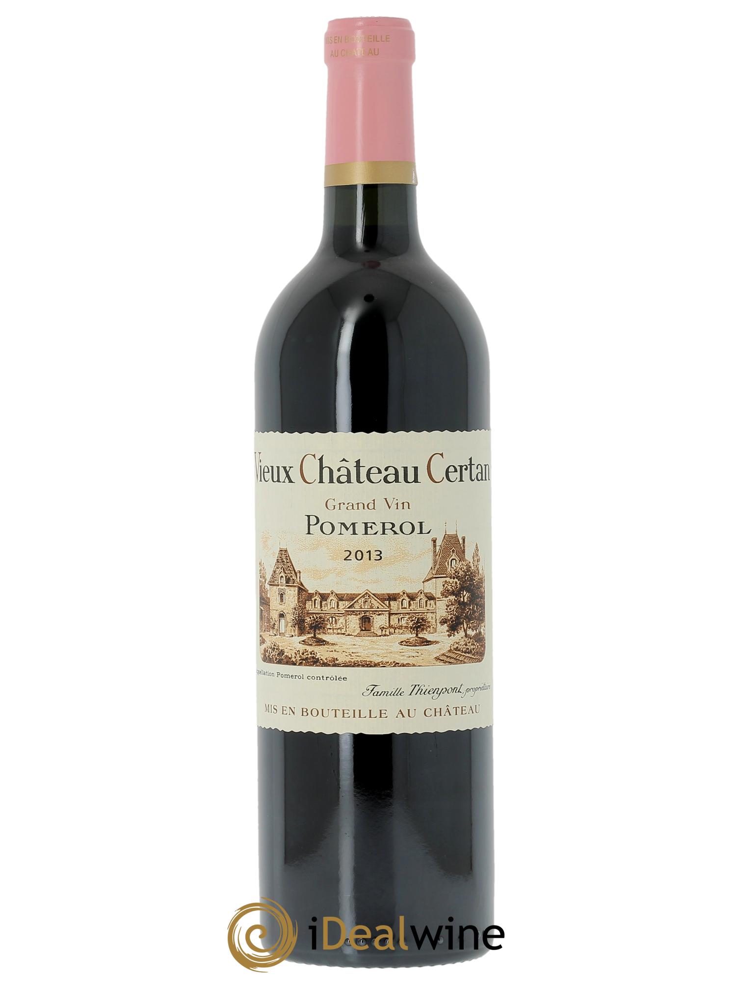 Vieux Château Certan (CBO à partir de 12 bts) 2013 - Lot de 1 bouteille - 0