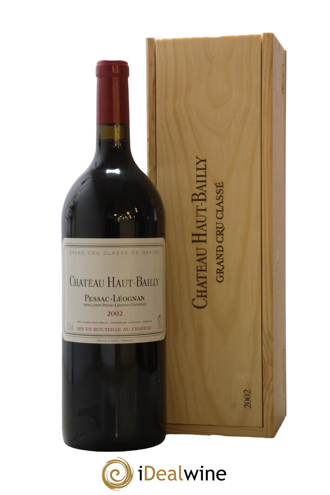 Château Haut-Bailly Cru Classé de Graves 2002 - Lot de 1 magnum - 1