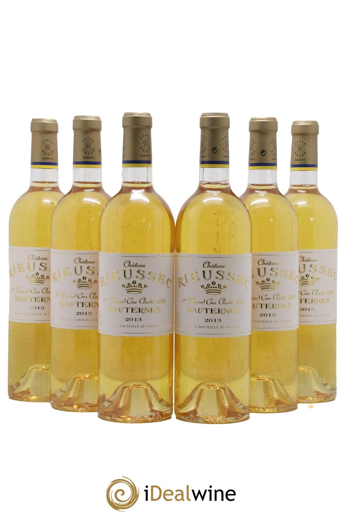 Château Rieussec 1er Grand Cru Classé 2013 - Lotto di 6 bottiglie - 0