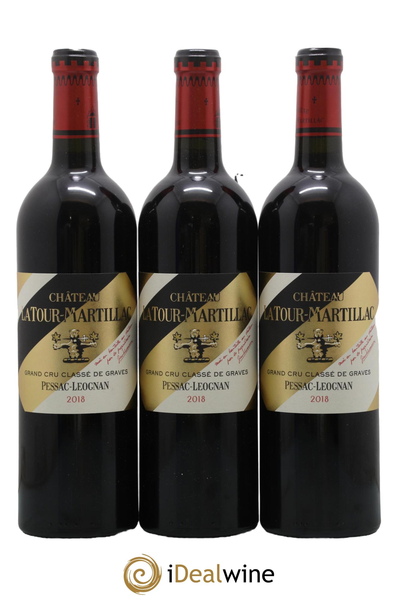 Château Latour-Martillac Cru Classé de Graves  2018 - Lotto di 6 bottiglie - 1