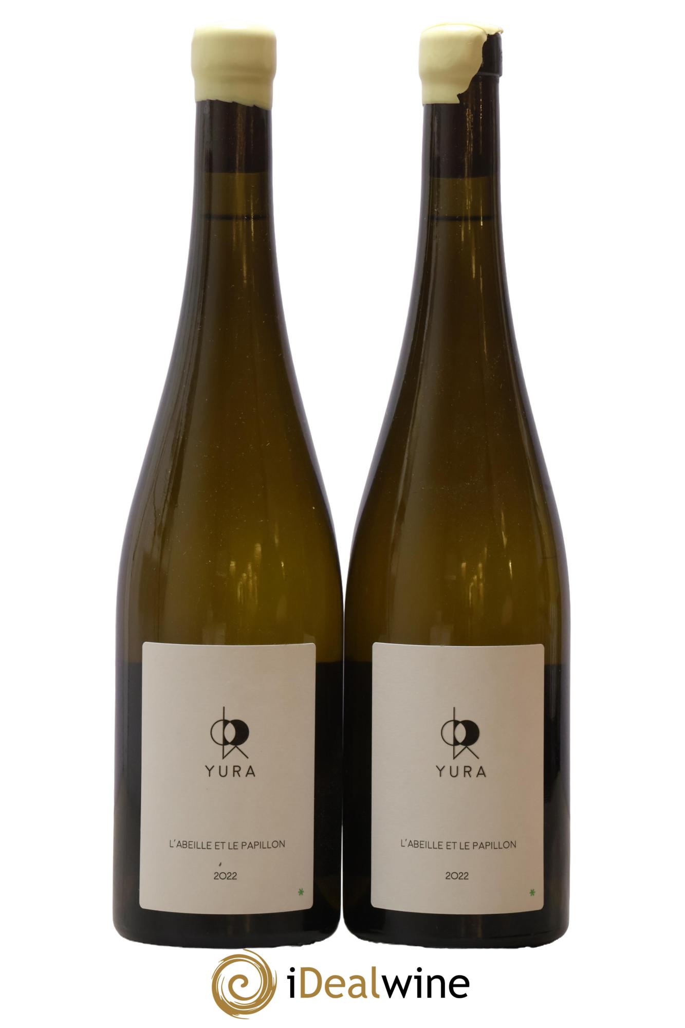 Alsace L'abeille et le papillon Jintaro Yura 2022 - Lot de 2 bouteilles - 0