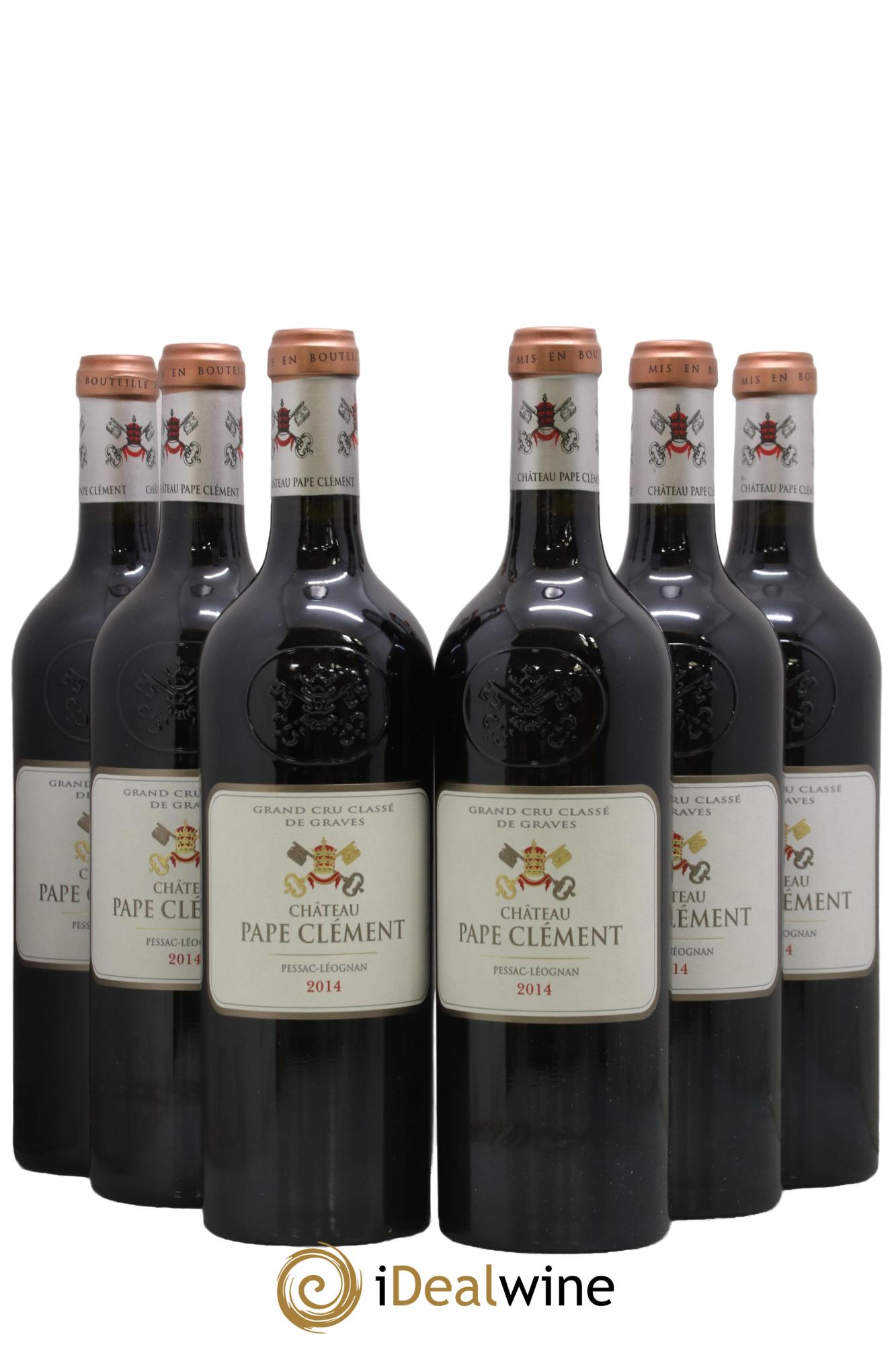 Château Pape Clément Cru Classé de Graves 2014 - Lot of 6 bottles - 0
