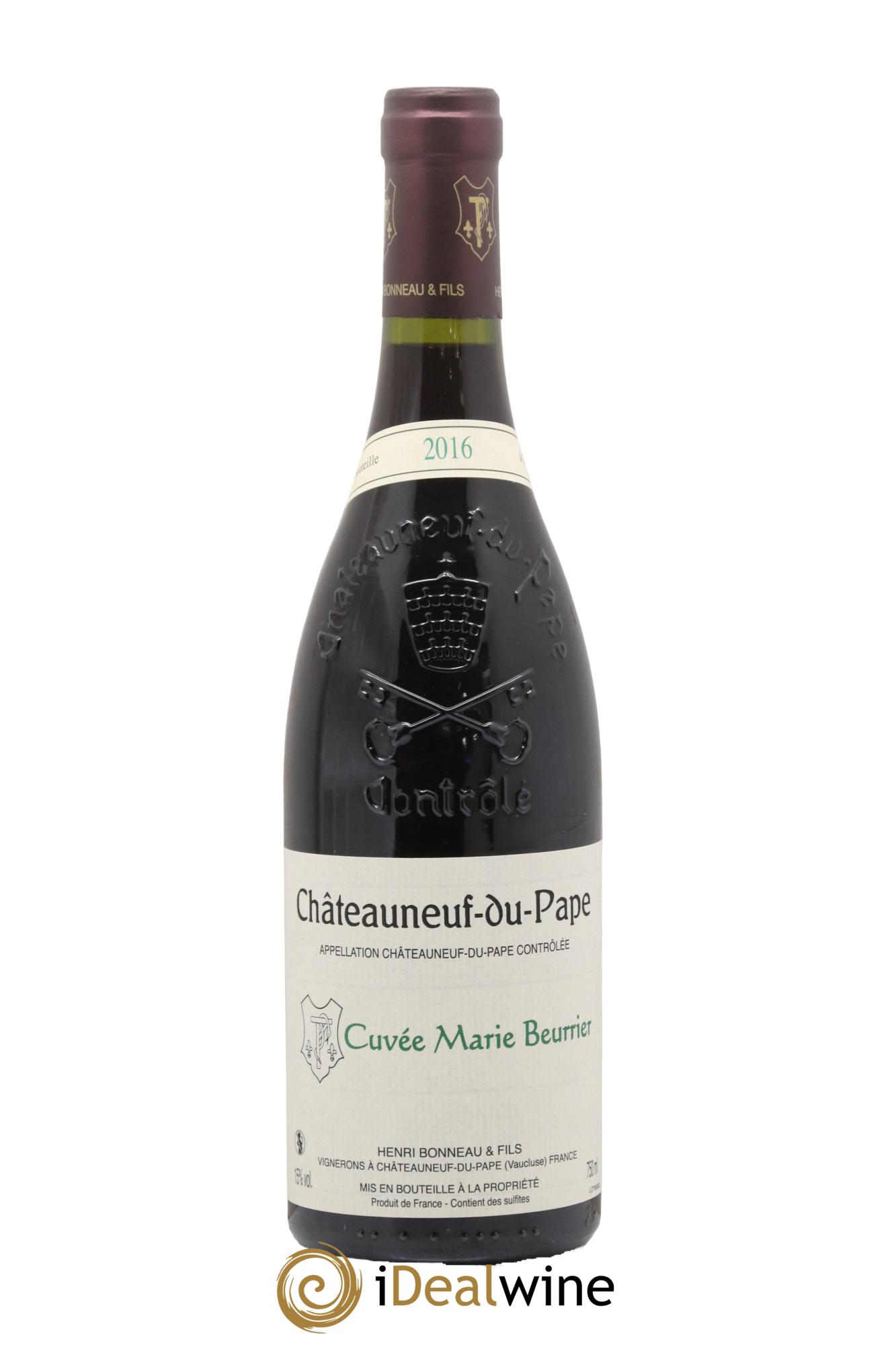 Châteauneuf-du-Pape Marie Beurrier Henri Bonneau & Fils 2016 - Lot of 1 bottle - 0