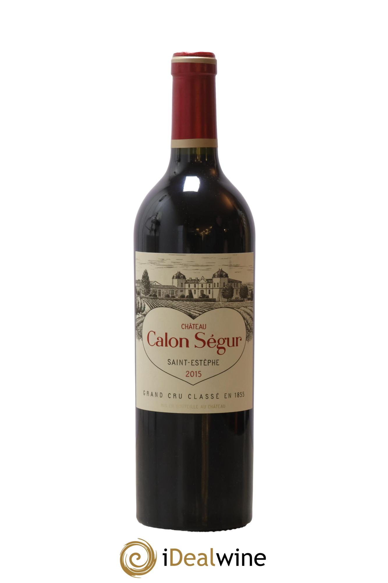 Château Calon Ségur 3ème Grand Cru Classé 2015 - Lot de 1 bouteille - 0