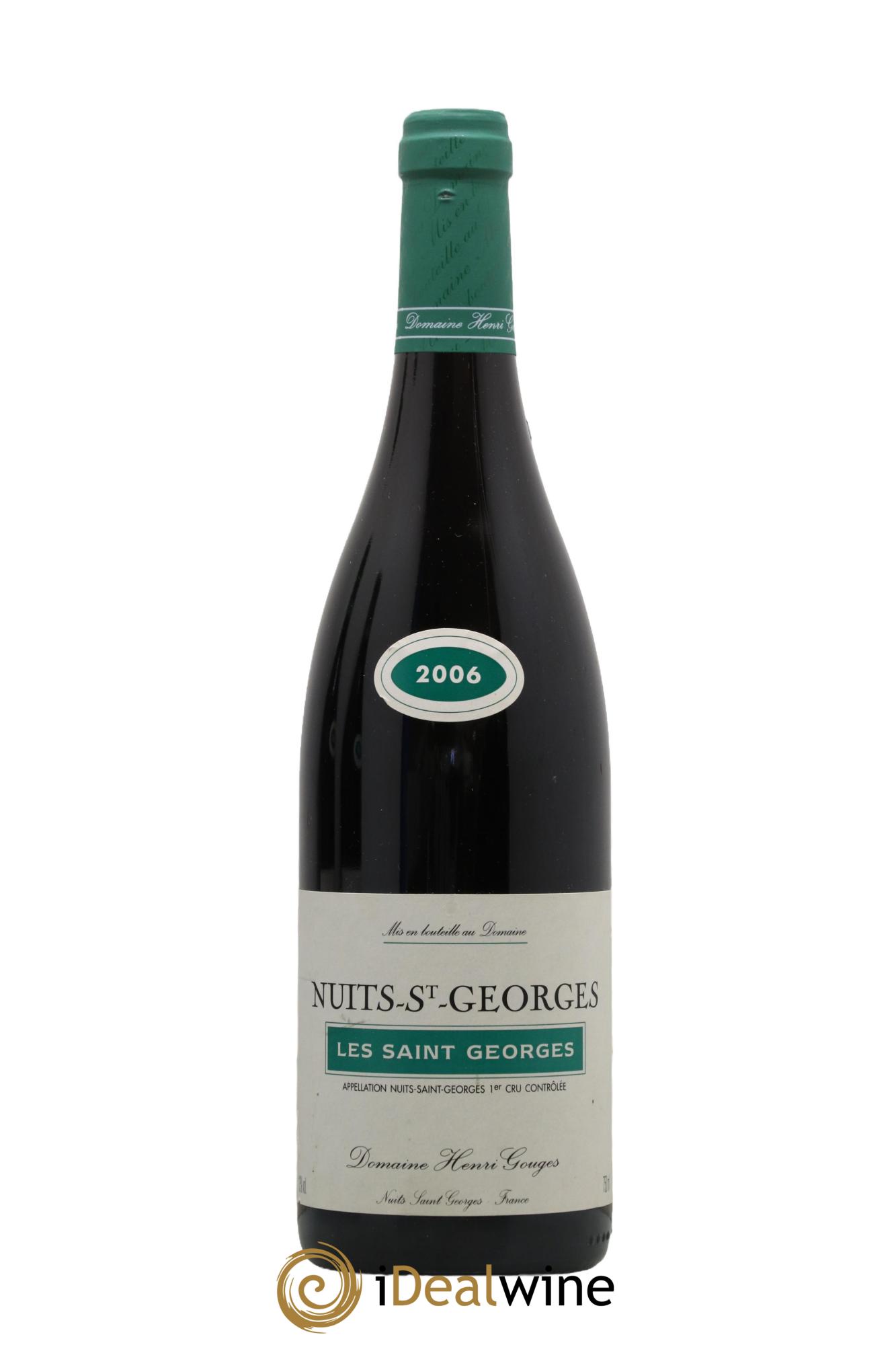 Nuits-Saint-Georges 1er Cru Les Saints Georges Henri Gouges 2006 - Lot de 1 bouteille - 0