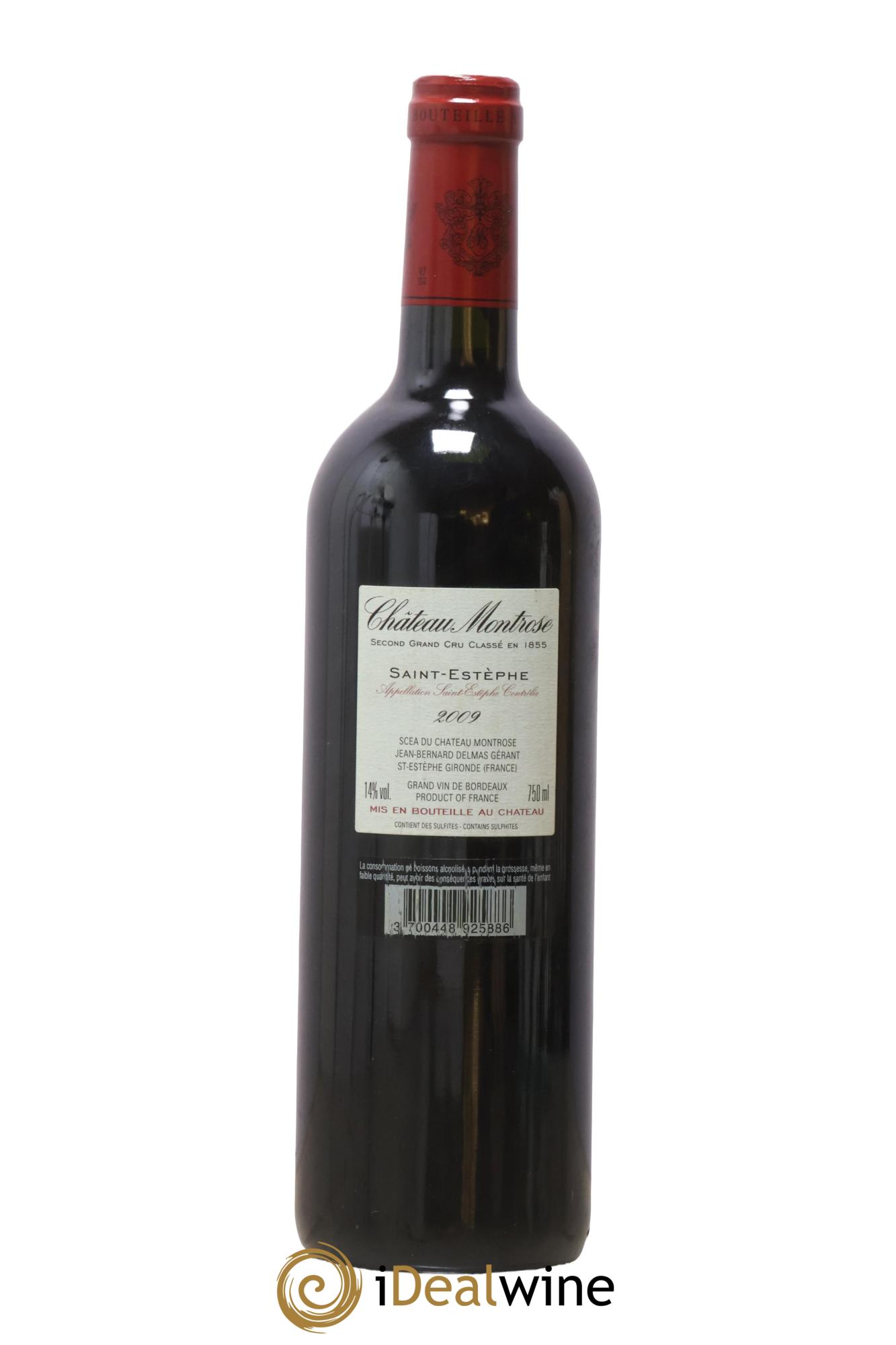 Château Montrose 2ème Grand Cru Classé 2009 - Lot of 1 bottle - 1