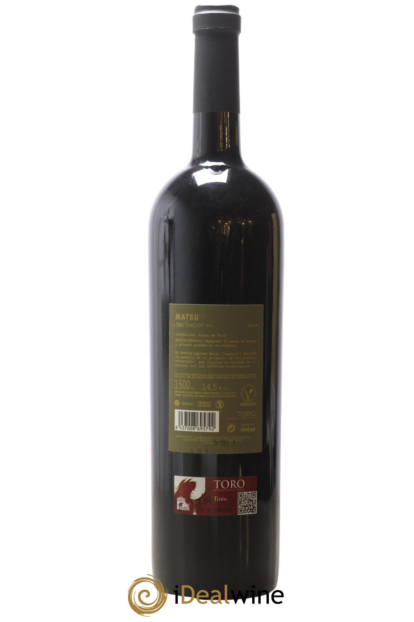 Espagne El Recio Matsu 2018 - Lotto di 1 magnum - 1