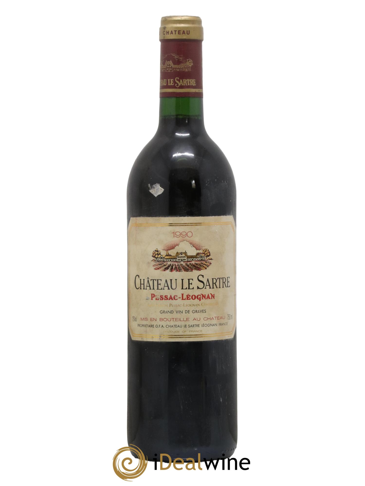 Château le Sartre 1990 - Lot de 1 bouteille - 0