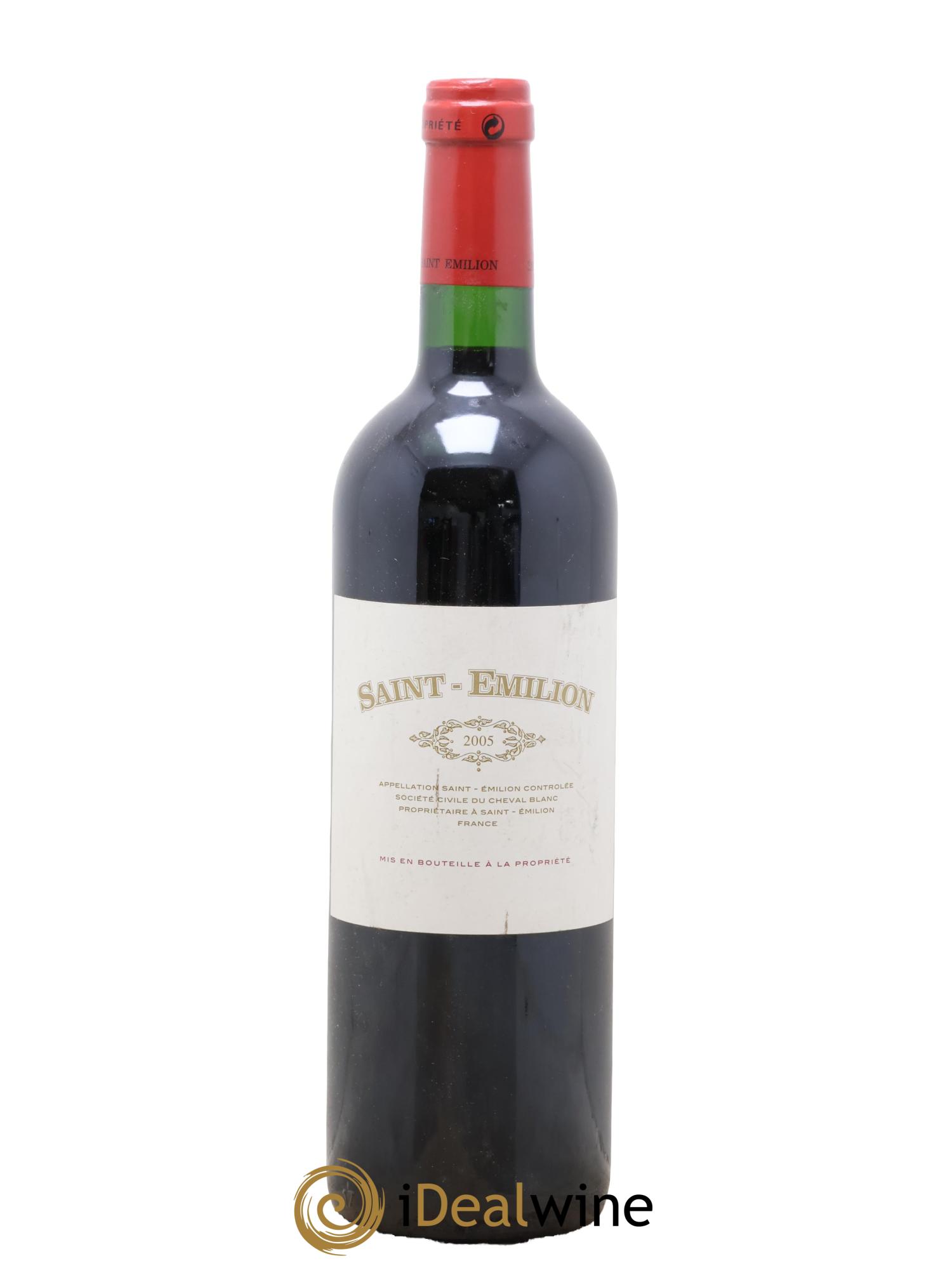 Saint-Émilion Societé Civile du Cheval Blanc 2005 - Lotto di 1 bottiglia - 0
