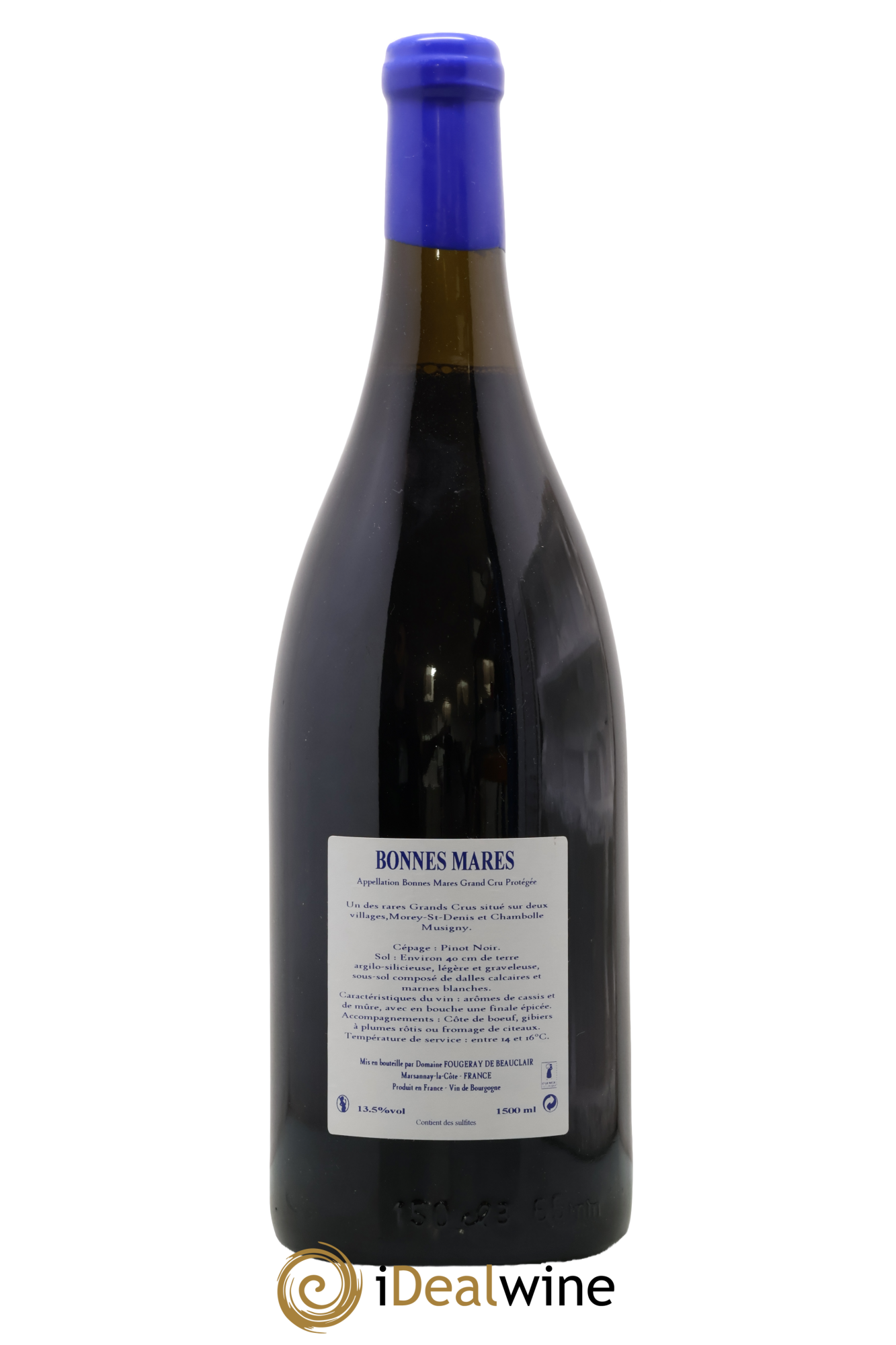 Bonnes-Mares Grand Cru Fougeray de Beauclair (Domaine) 1993 - Lot of 1 magnum - 2