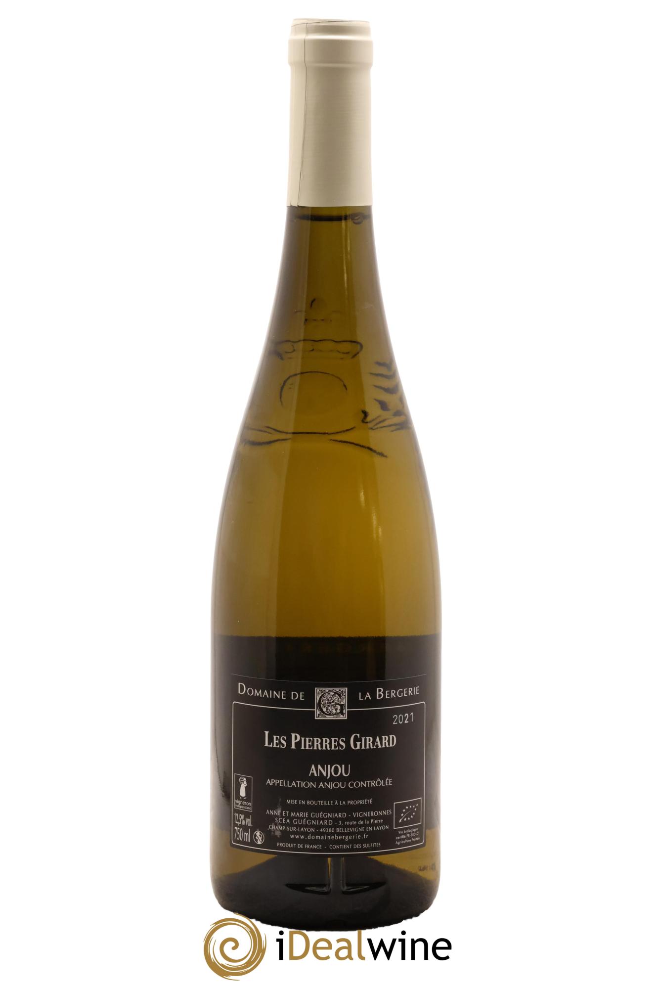 Anjou Les Pierres Girard Domaine De La Bergerie 2021 - Lotto di 1 bottiglia - 1