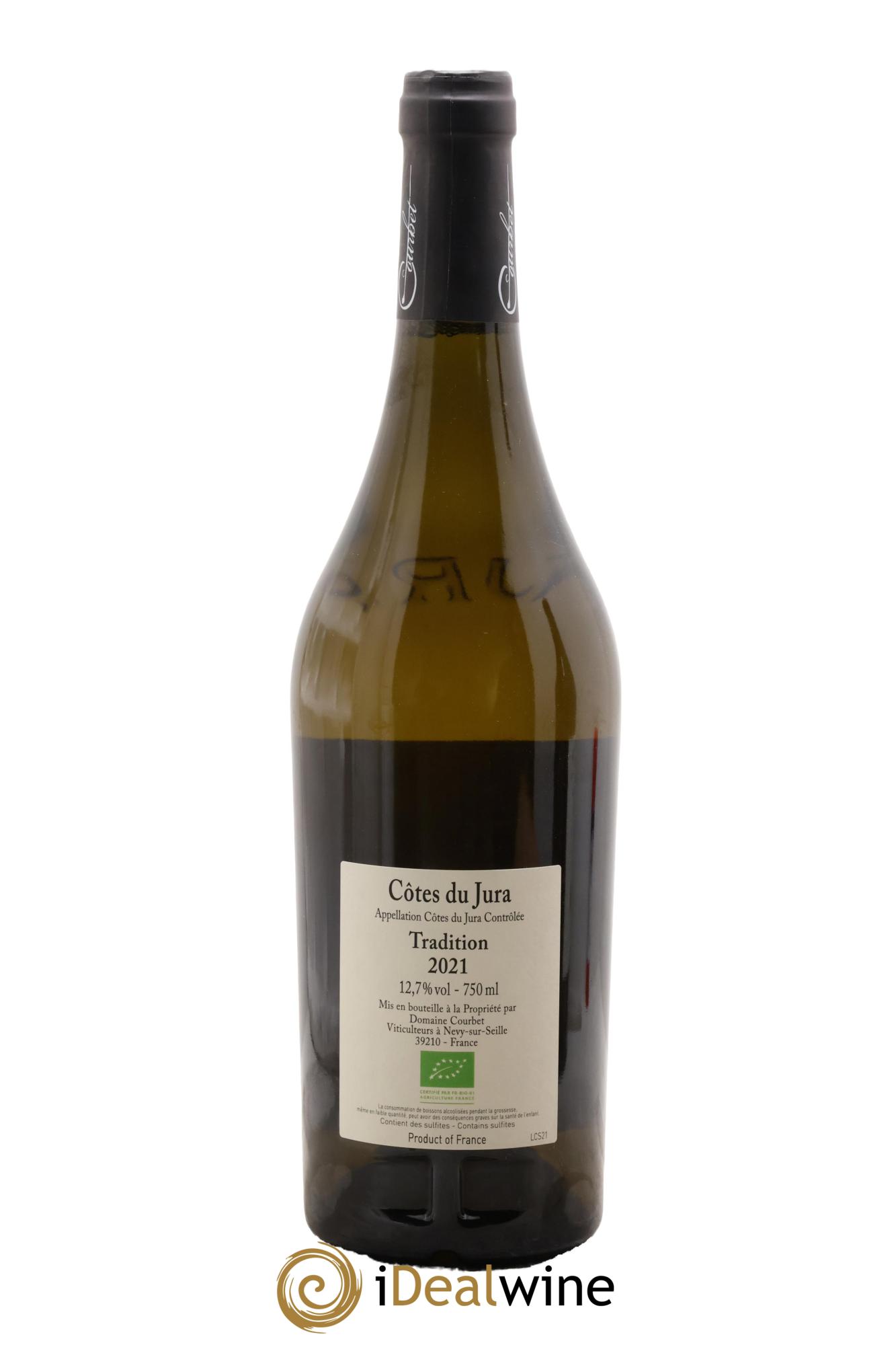 Côtes du Jura Tradition Domaine Courbet 2021 - Lotto di 1 bottiglia - 1