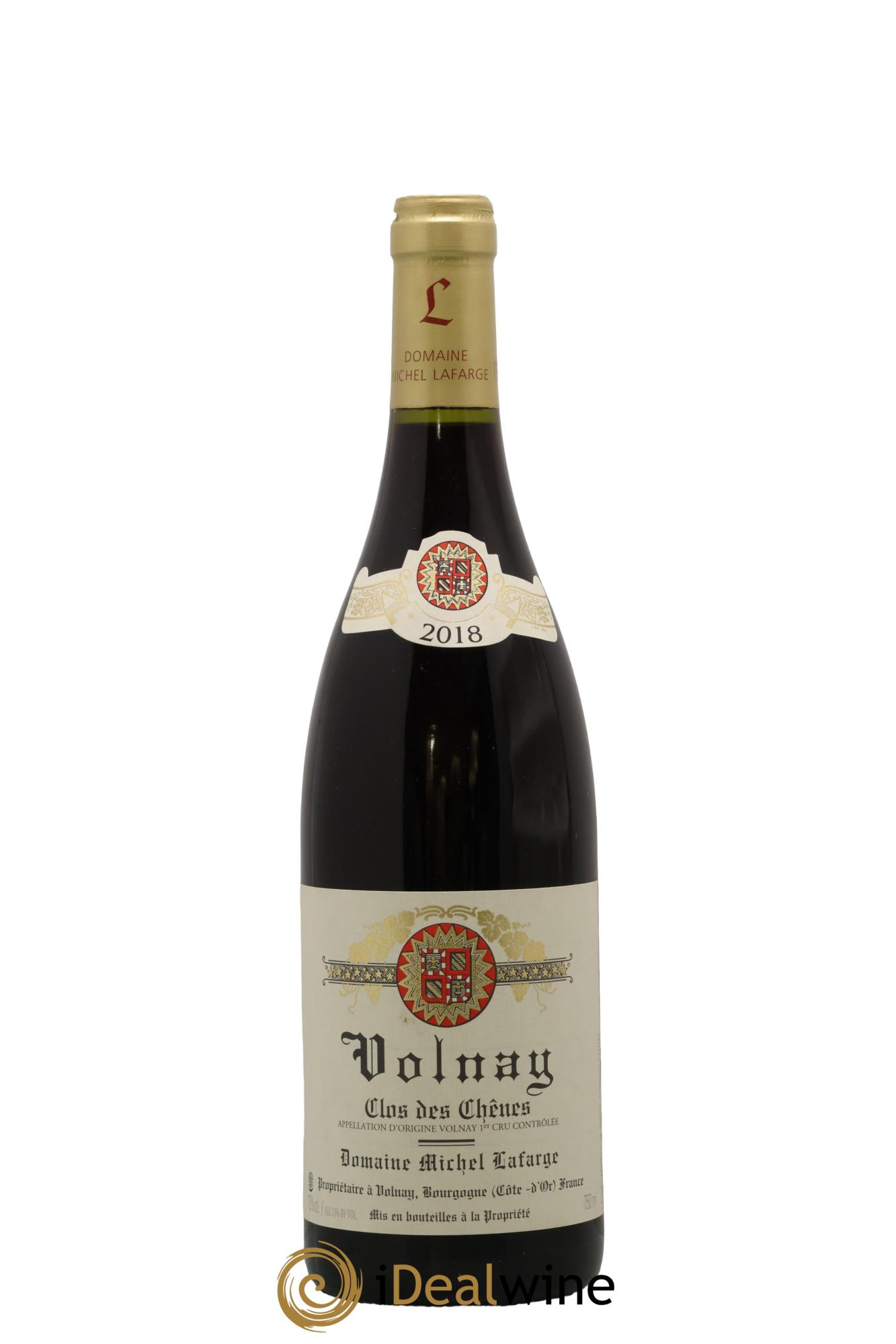Volnay 1er Cru Clos des Chênes Lafarge (Domaine) 2018 - Lot de 1 bouteille - 0