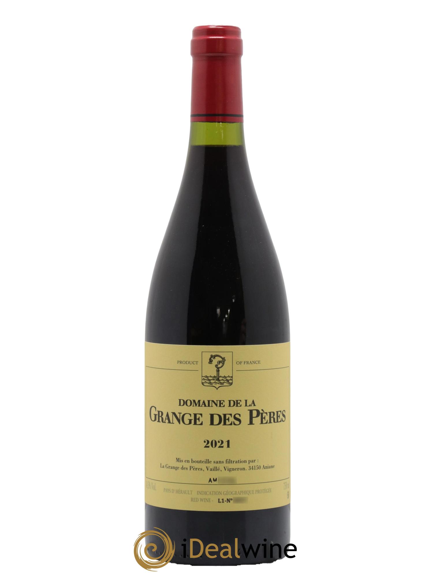Pays d'Hérault Grange des Pères Laurent Vaillé 2021 - Lot de 1 bouteille - 0