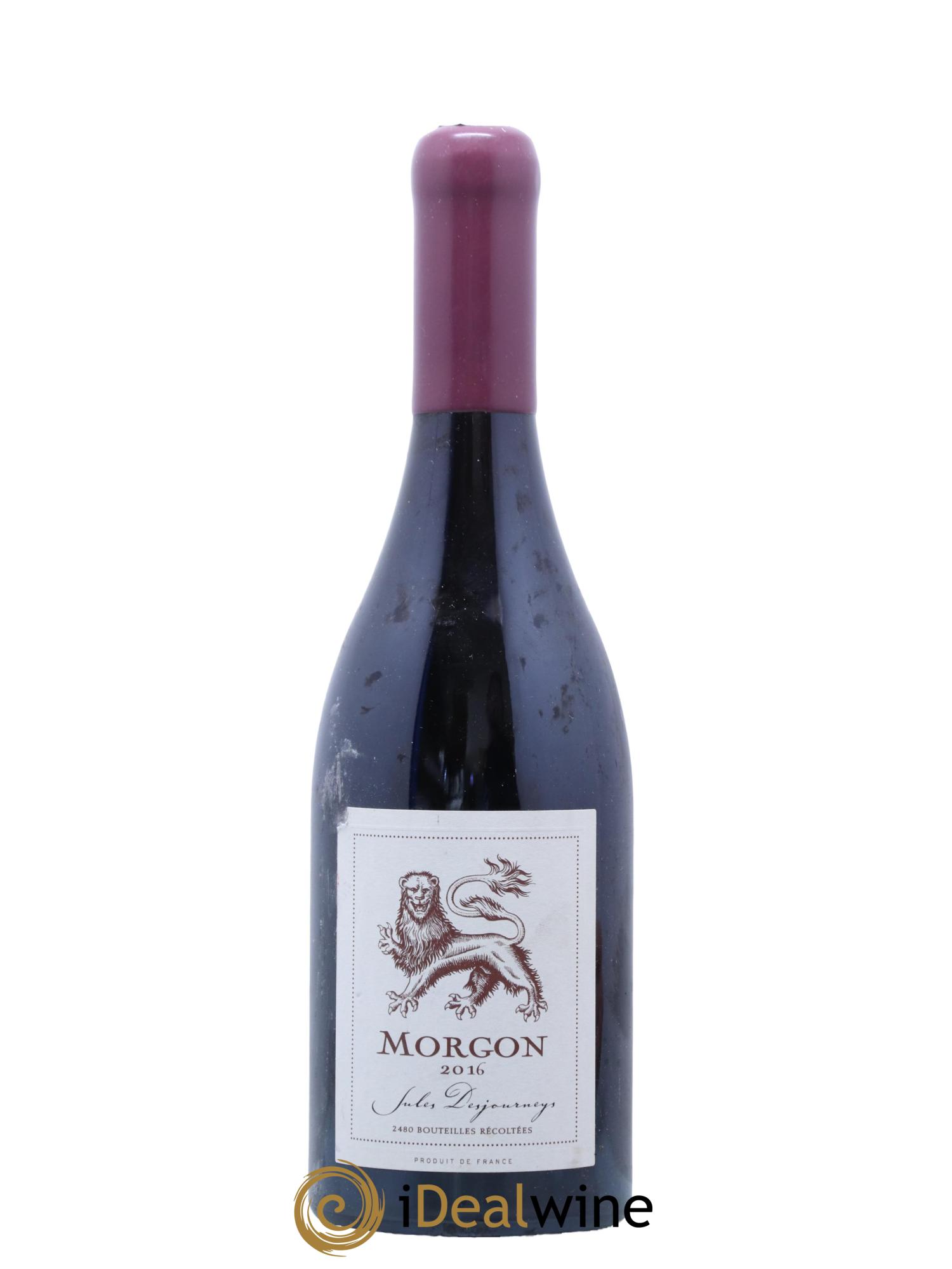 Morgon Jules Desjourneys 2016 - Posten von 1 Flasche - 0