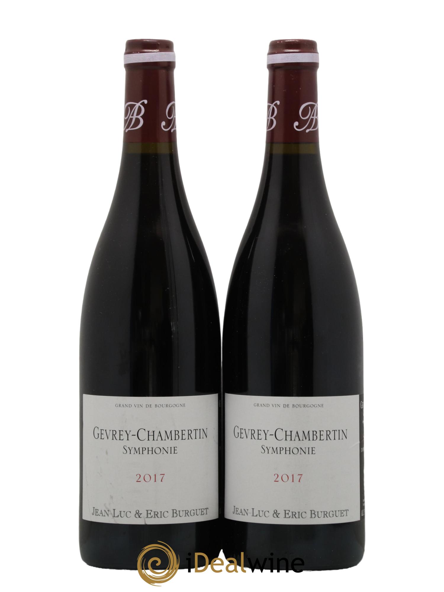 Gevrey-Chambertin Symphonie Jean-Luc & Eric Burguet 2017 - Lot de 2 bouteilles - 0