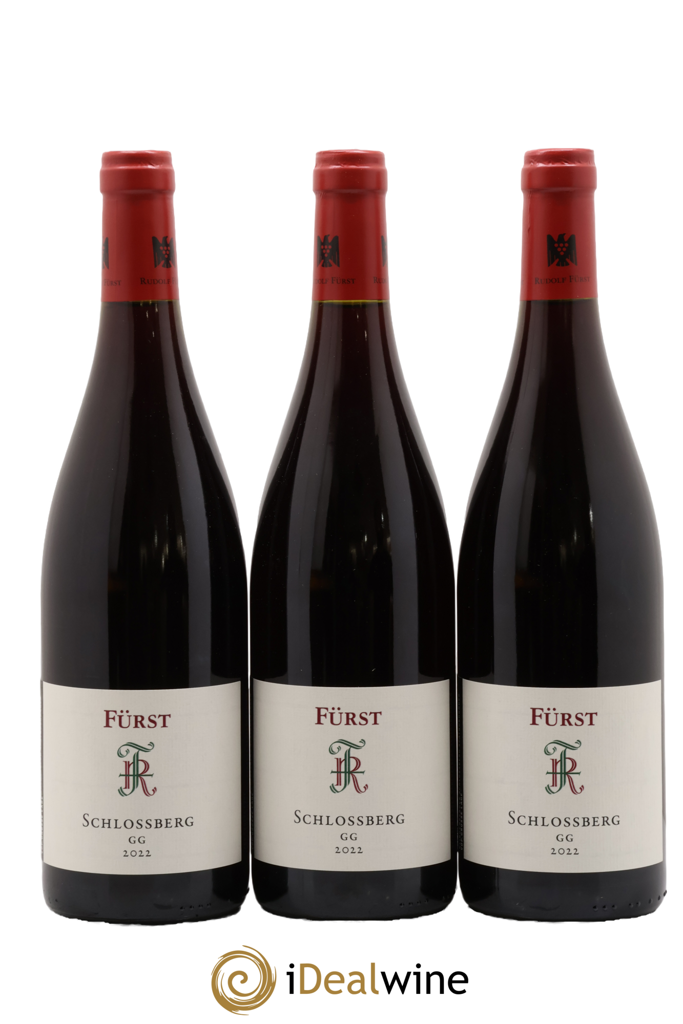 Allemagne Schlossberg GG Spätburgunder Furst 2022 - Lot de 3 bouteilles - 0