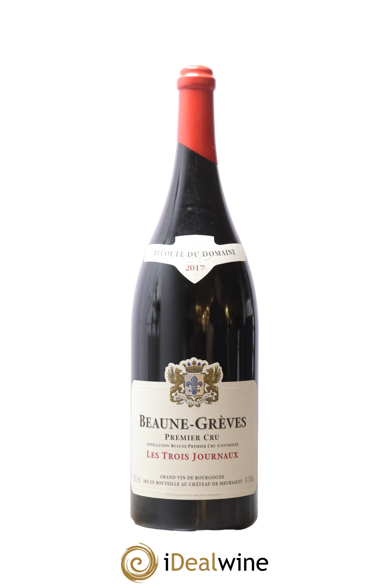 Beaune 1er Cru Grèves Les Trois Journaux Château de Meursault 2017 - Lotto di 1 jéroboam - 1