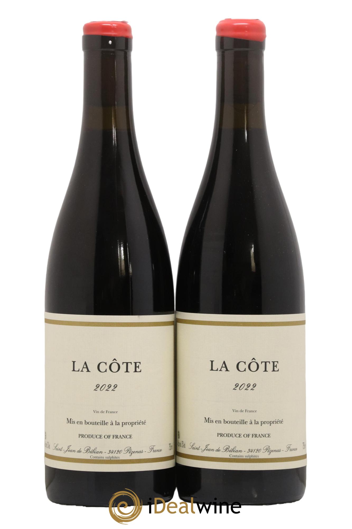 Vin de France La Côte Prieuré St-Jean de Bébian 2022 - Lot de 2 bouteilles - 0