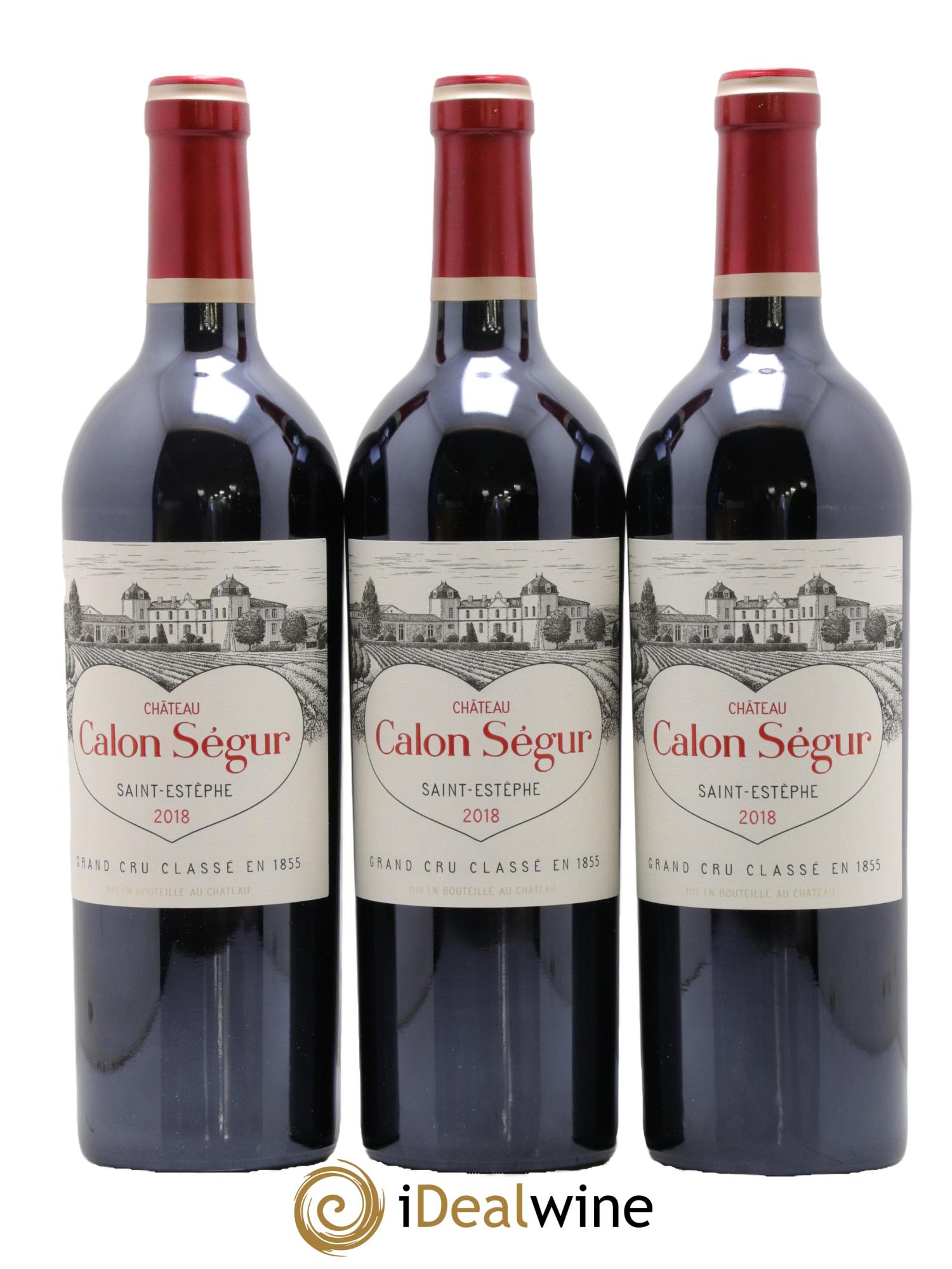 Château Calon Ségur 3ème Grand Cru Classé 2018 - Lotto di 12 bottiglie - 4