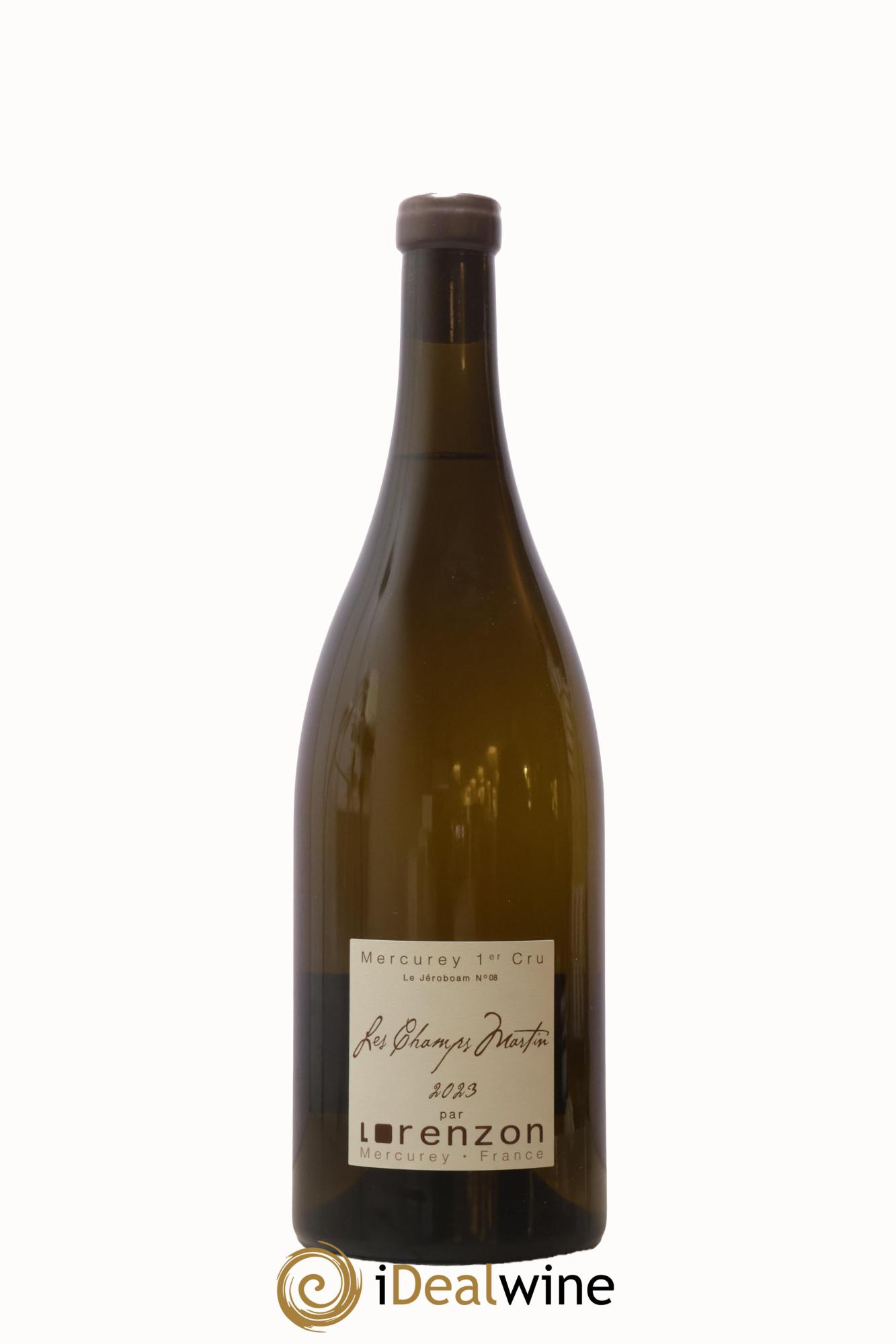 Mercurey 1er Cru Les Champs Martin Bruno Lorenzon  2023 - Lot de 1 double magnum - 1