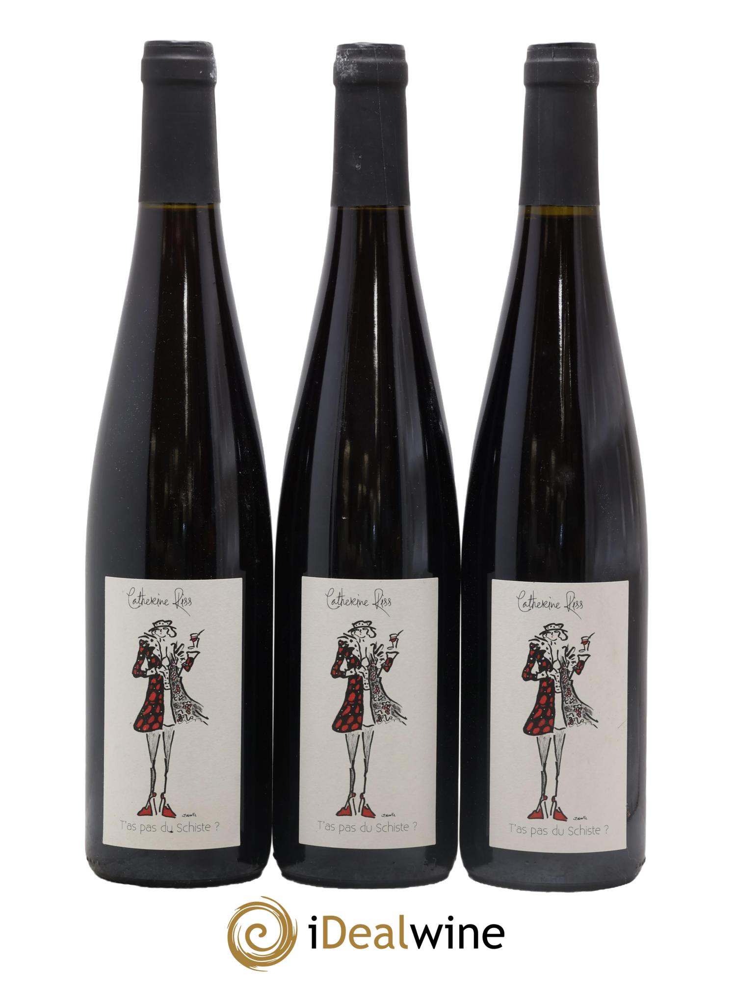 Alsace T'as Pas du Schistes Riss 2019 - Posten von 3 Flaschen - 0