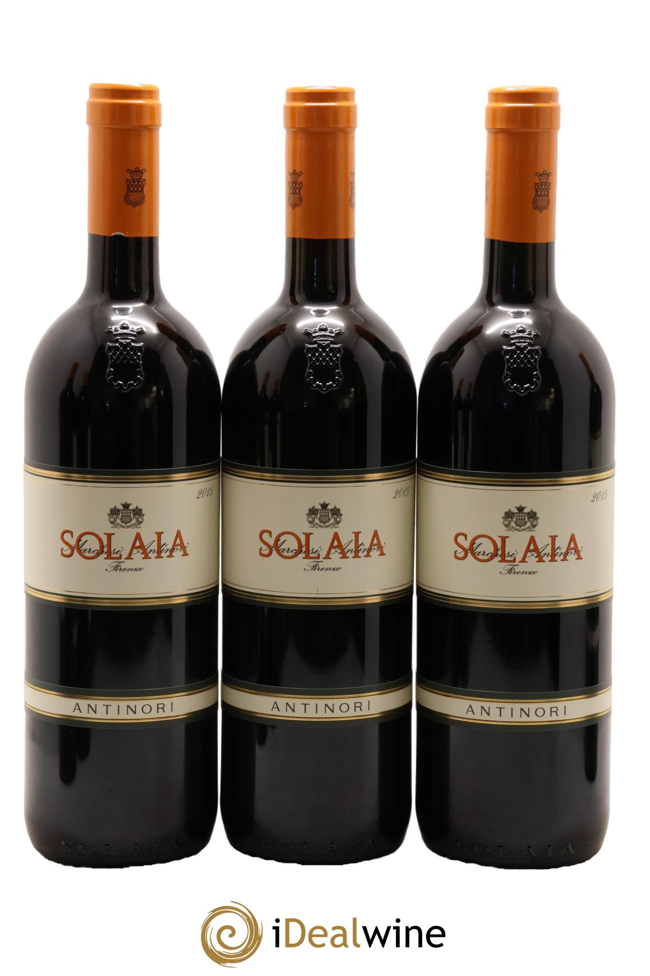 Toscana IGT Solaia Tenuta Tignanello - Marchesi Antinori 2015 - Lotto di 6 bottiglie - 1