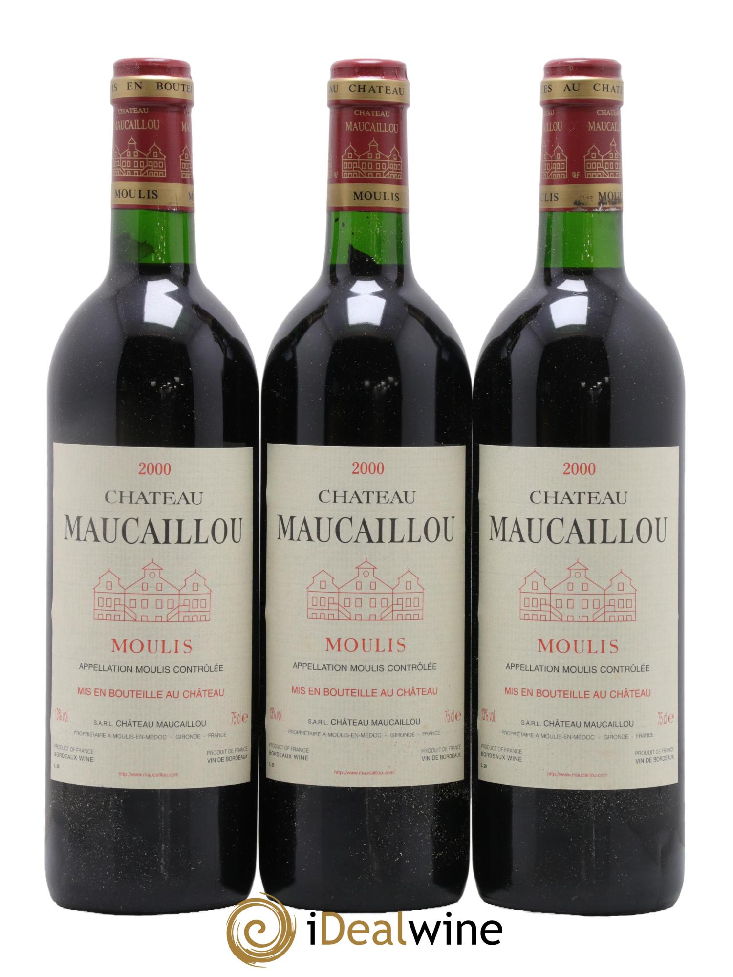 Château Maucaillou 2000 - Lot de 12 bouteilles - 3