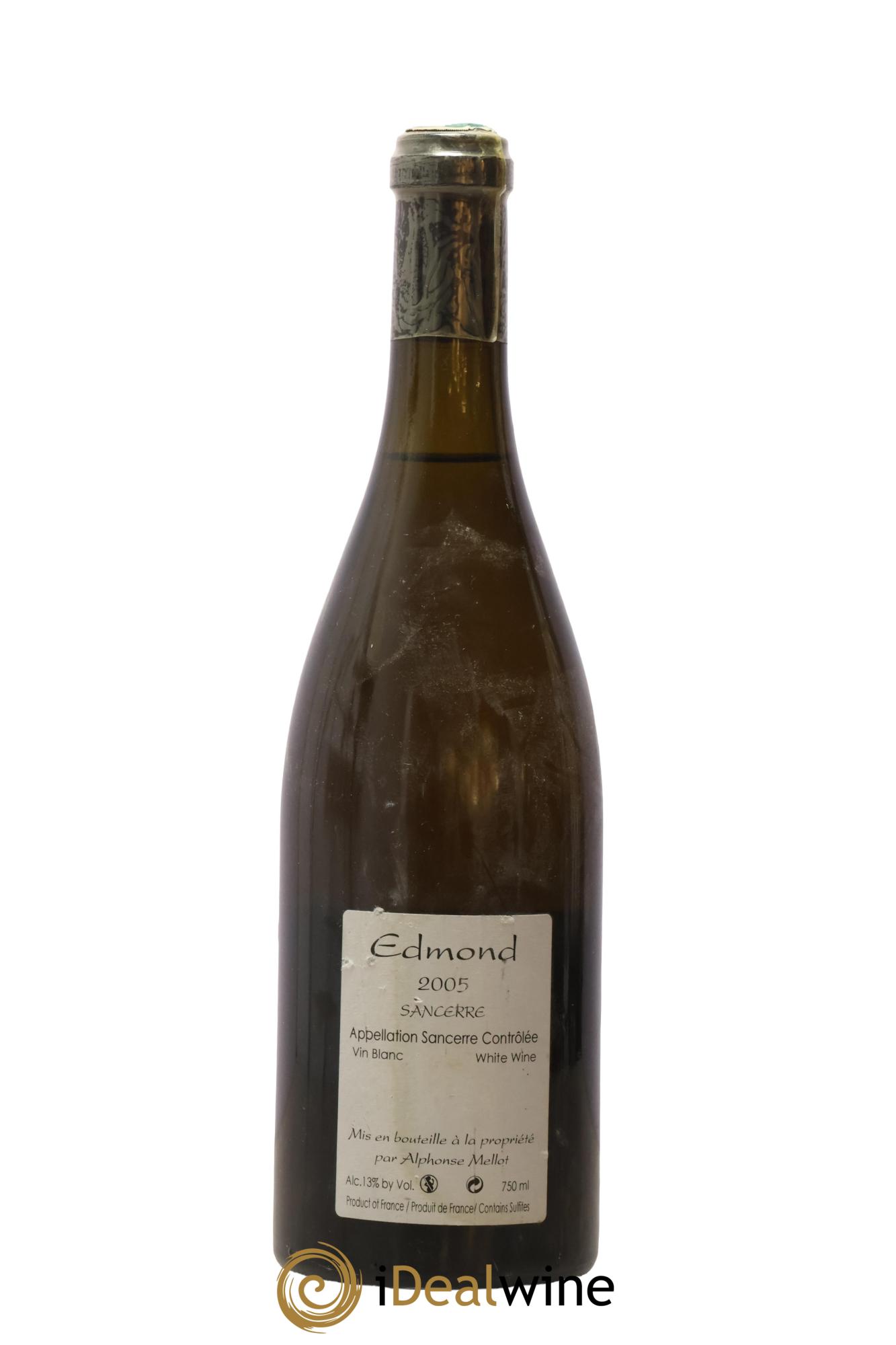Sancerre Cuvée Edmond Alphonse Mellot 2005 - Lot de 1 bouteille - 1