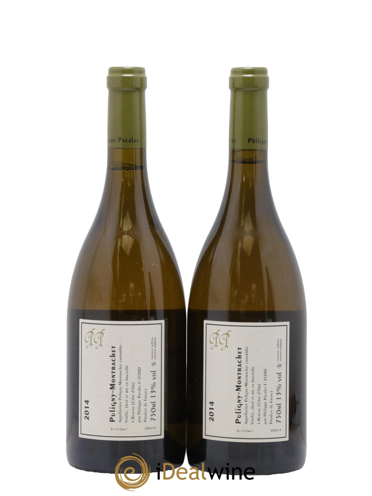 Puligny-Montrachet Philippe Pacalet 2014 - Lotto di 2 bottiglie - 1