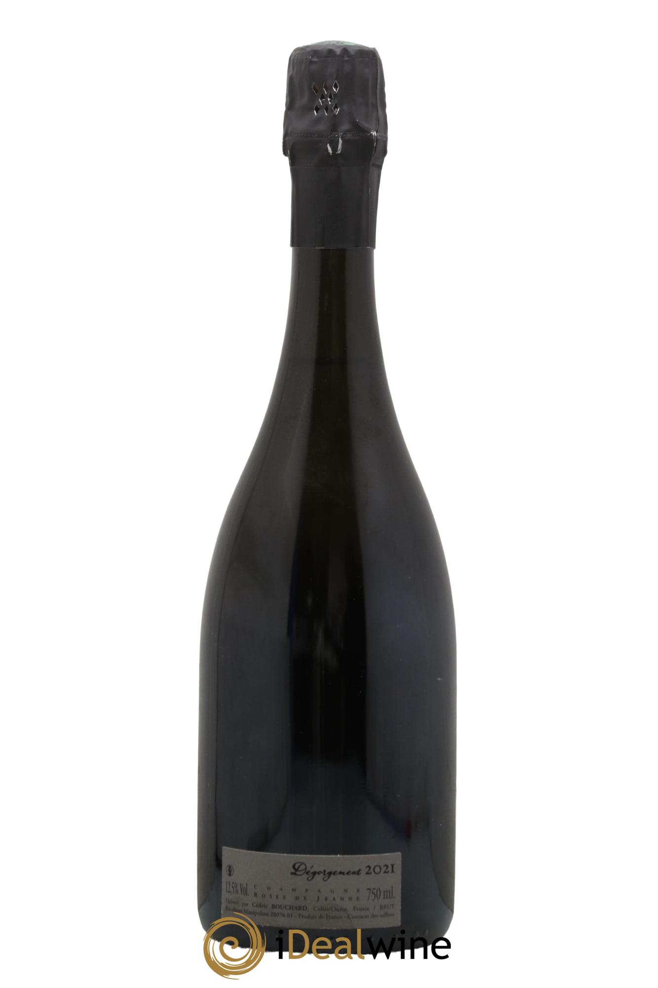 Roses de Jeanne Côte de Val Vilaine Blanc de Noirs Cédric Bouchard 2019 - Lot de 1 bouteille - 1